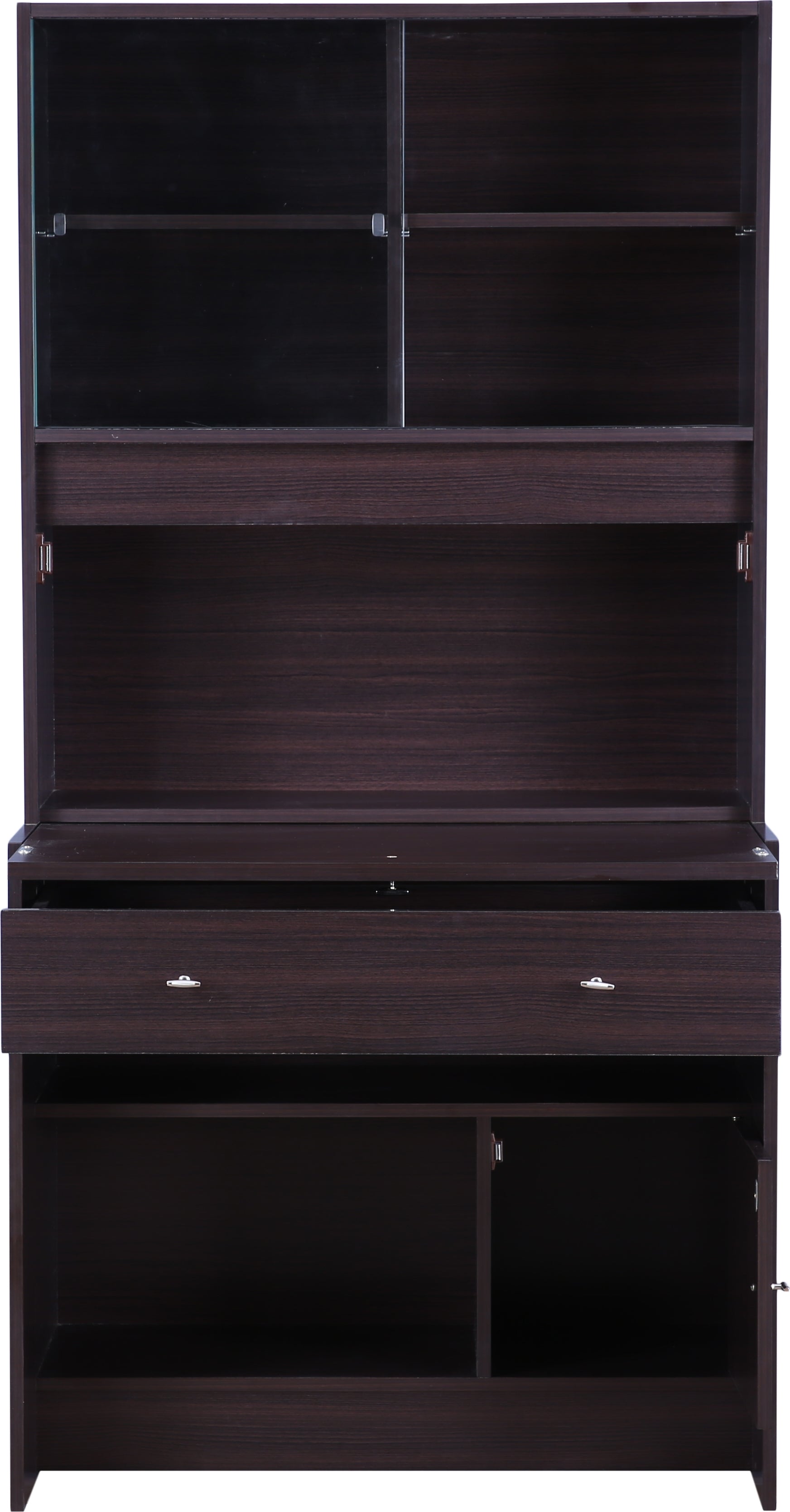 Rhombus Study Table Study Table in Wenge Colour