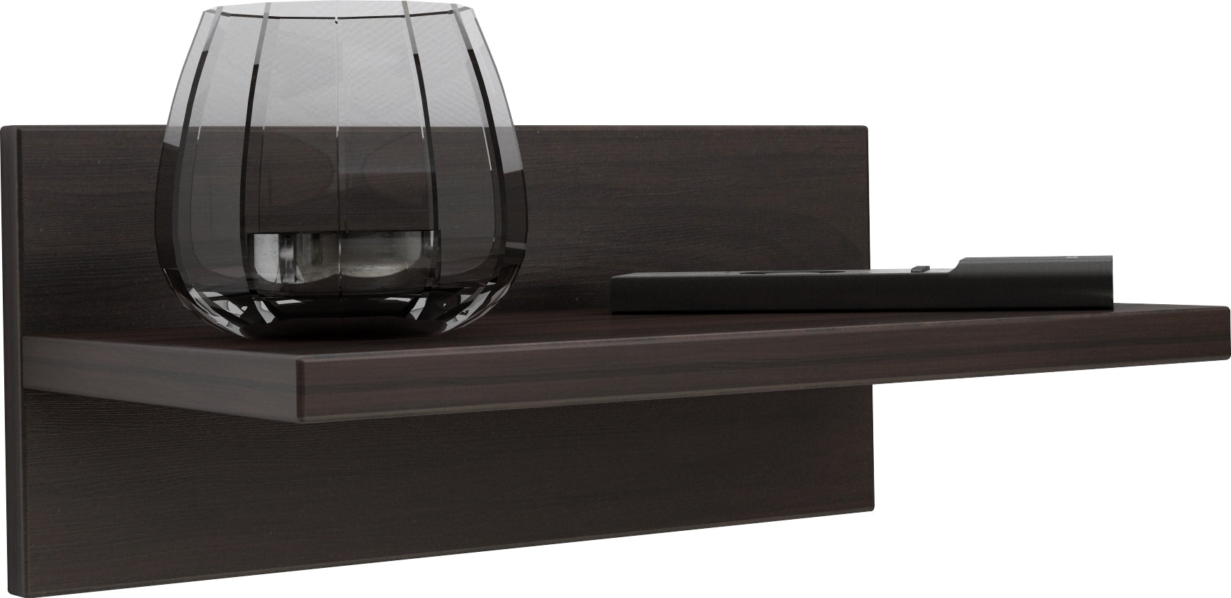 Jax Engineered Wood Wall Unit in Dark Walnut Colour