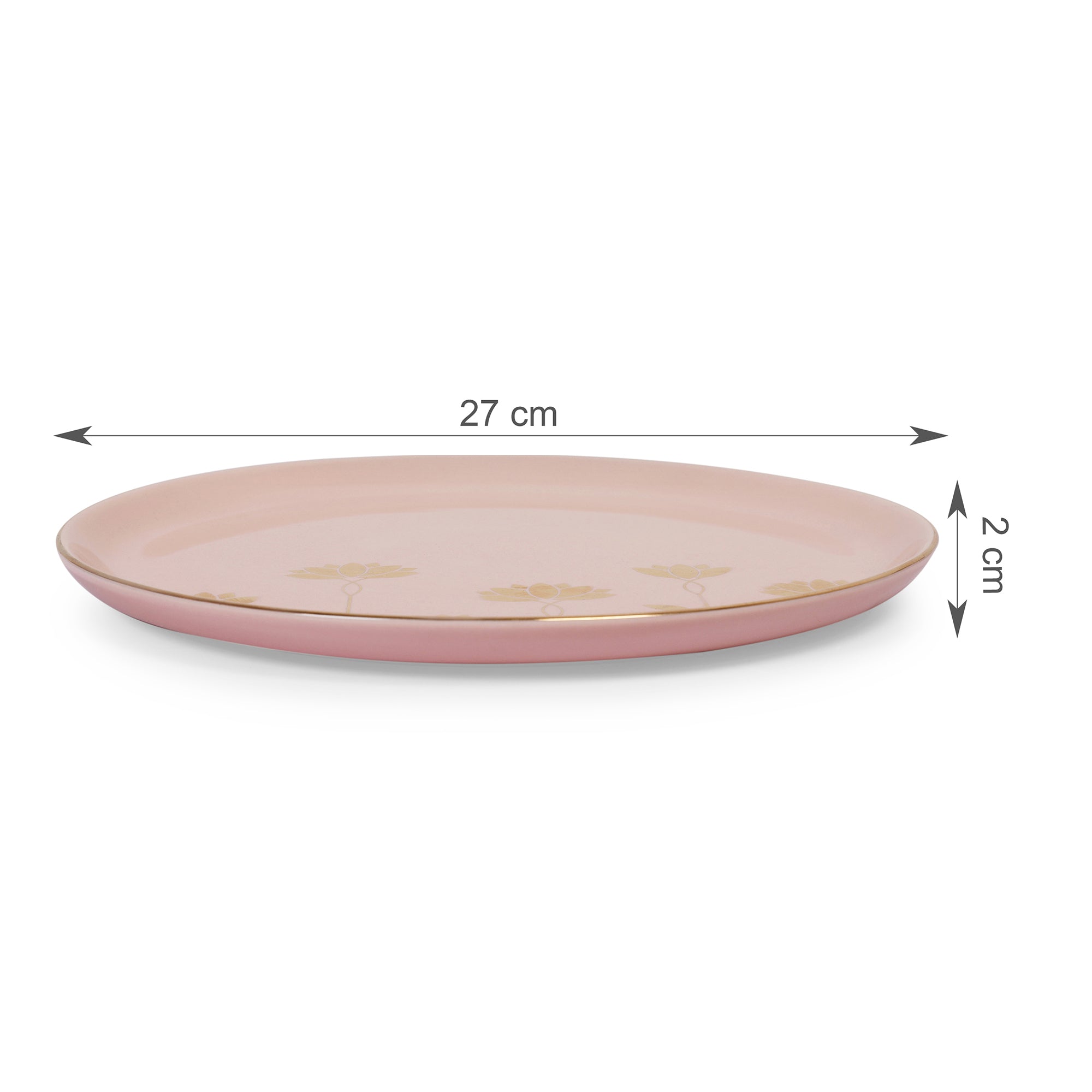 Living Essence Vanya Dinner Plate 27 Cm Set of 2Pcs