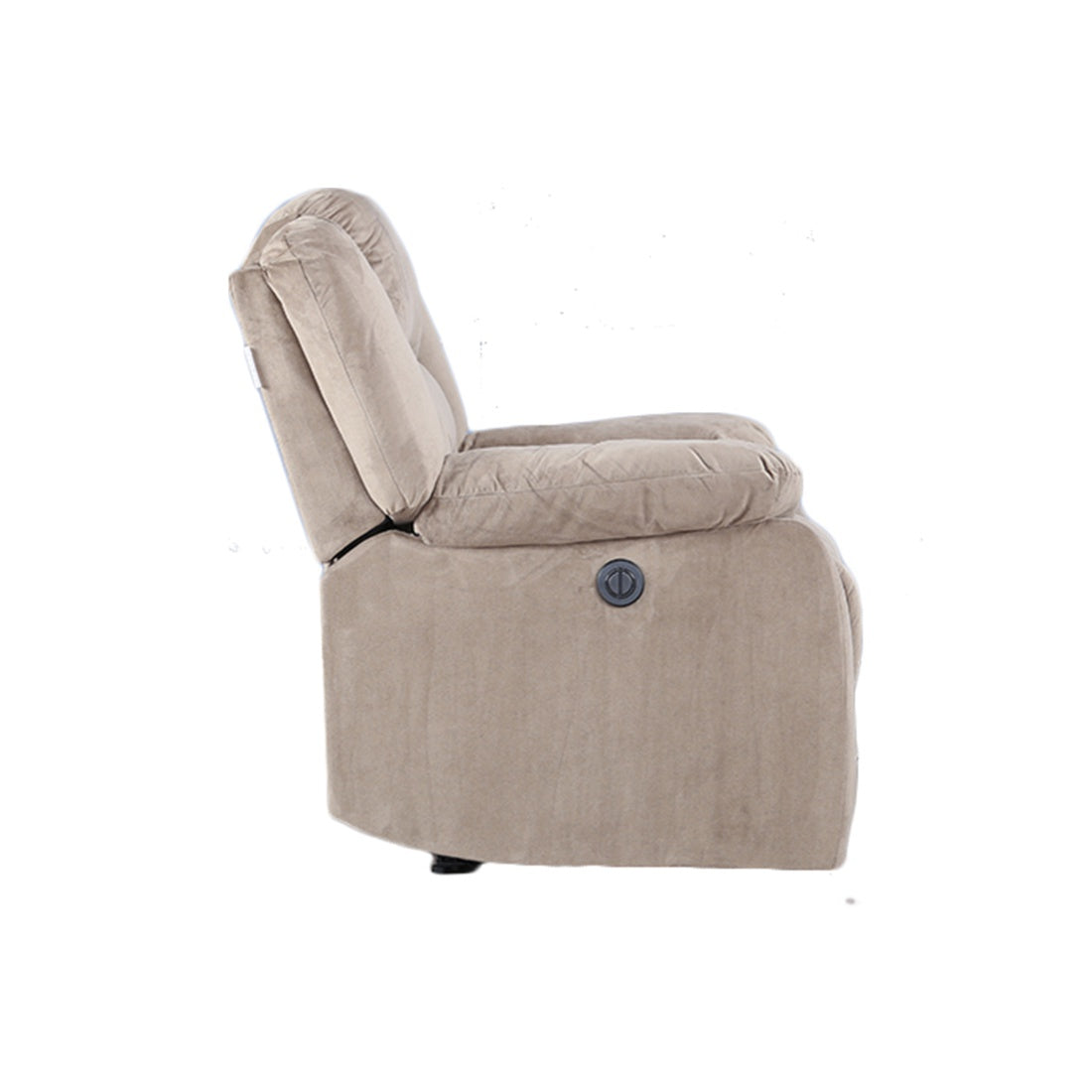 Bradford Fabric Single Seater Recliner in Beige Colour