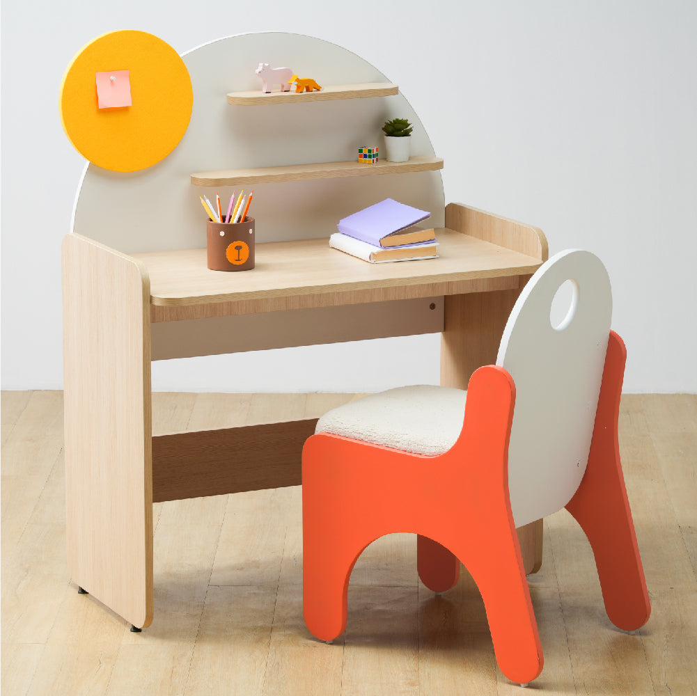 Sunshine Study Desk in Pearly White Colour