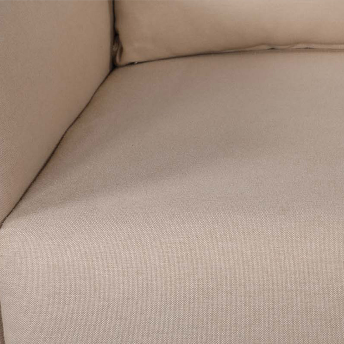 Bodhi Fabric Two Seater Sofa in Beige Colour