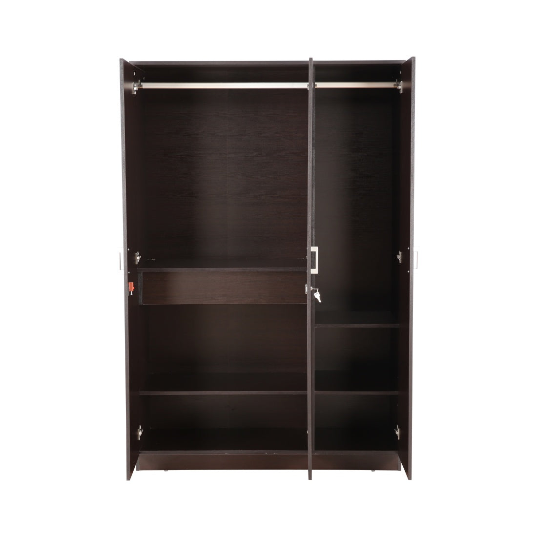 Prime Three door Wardrobe in Wenge Colour