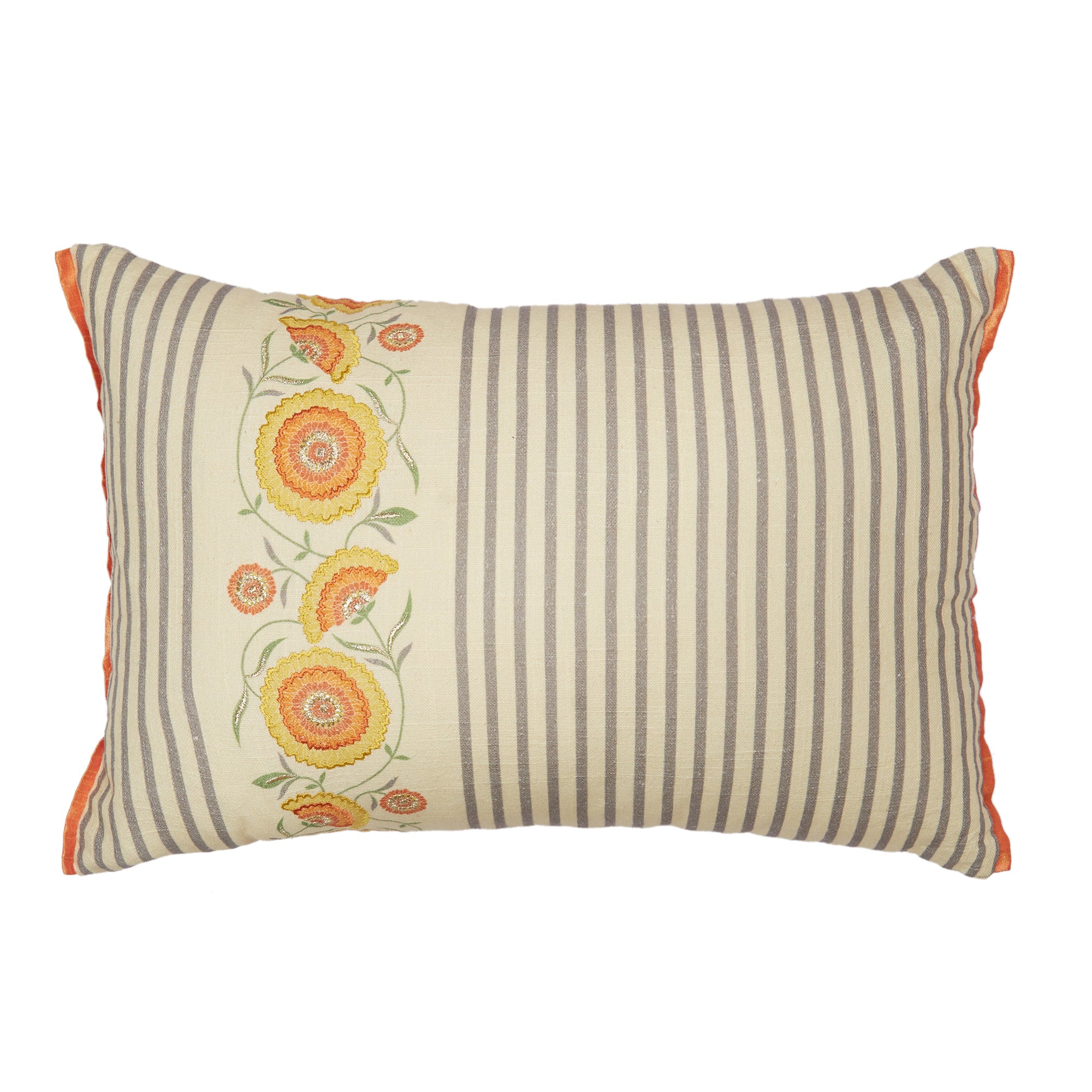 Swarna Cotton Cushion Cover 30x45 cm in Multi Colour