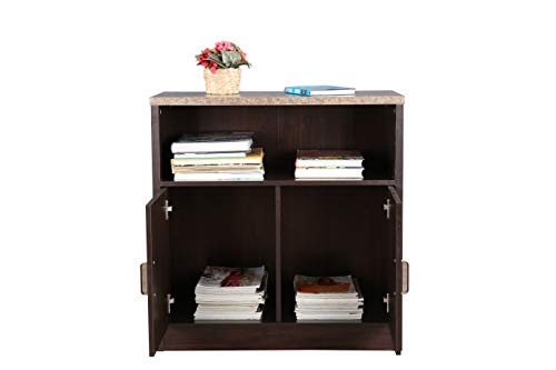 Murano Engineered Wood Small Storage Sideboard in Wenge Colour
