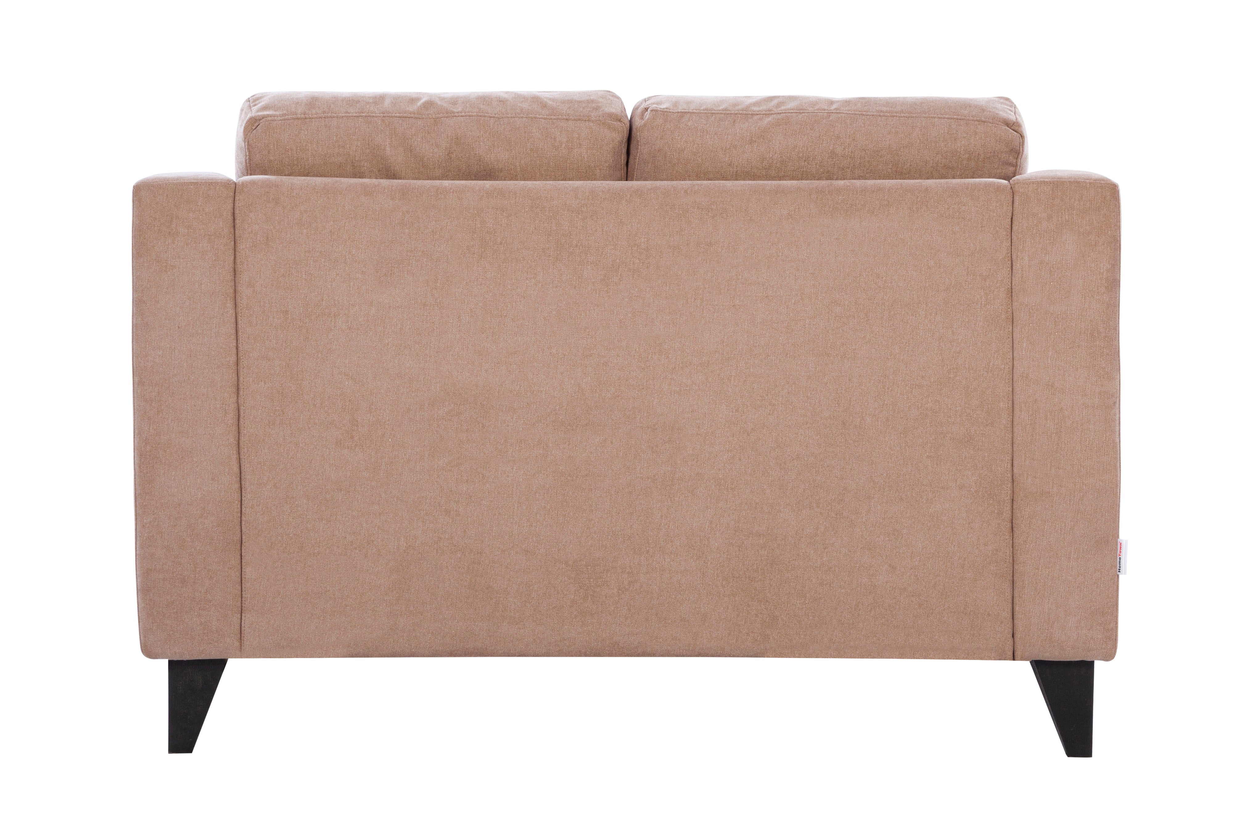 Malta Fabric 2 Seater Sofa in Brown Colour