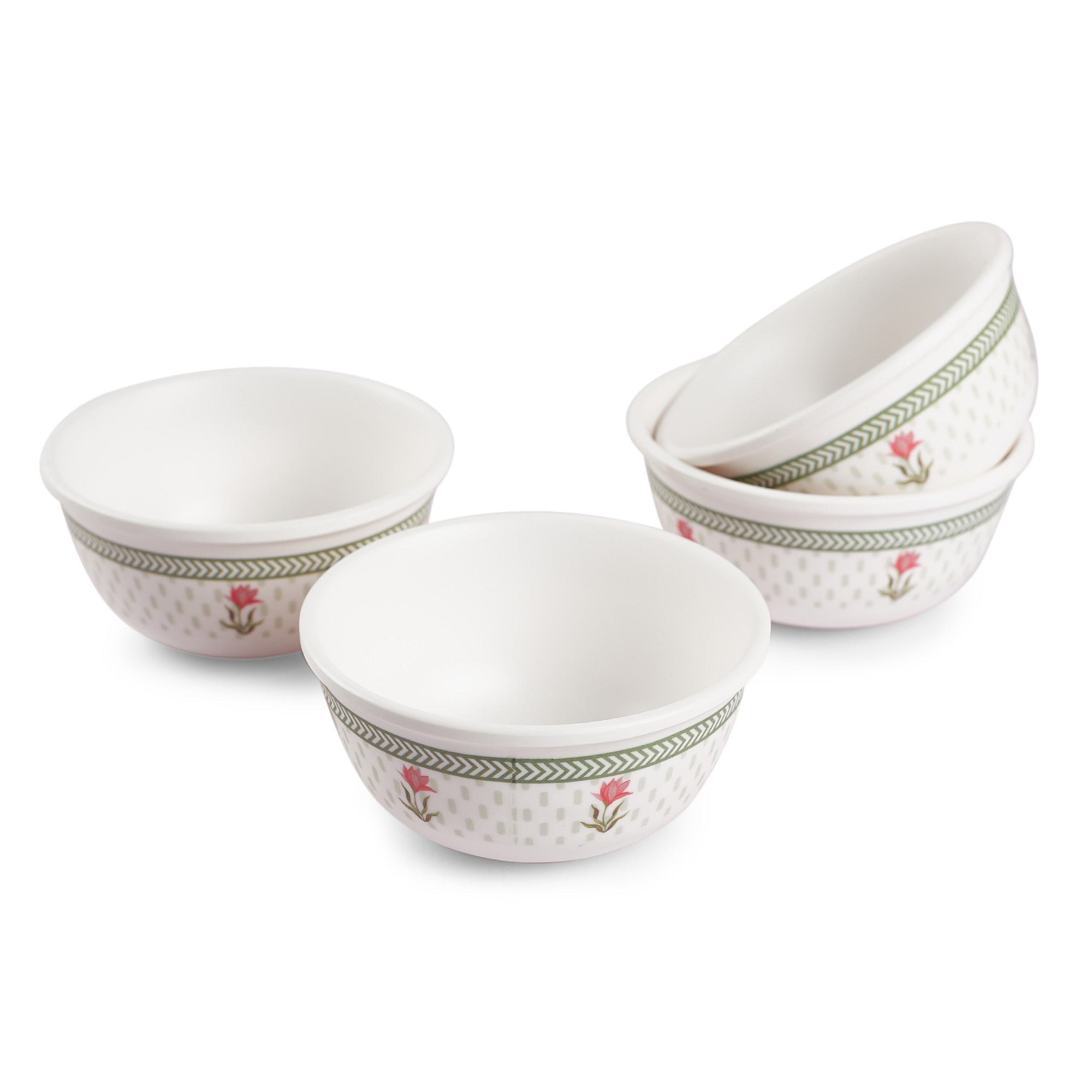 Living Essence Nelumbra Veg Bowl 4 Inch Set of 4Pcs