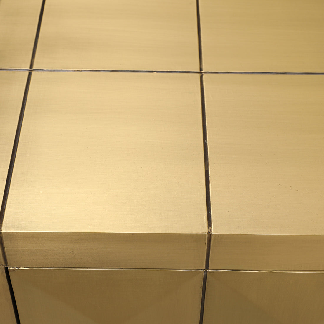 Adelaide Mango Wood Sideboard in Brass Colour