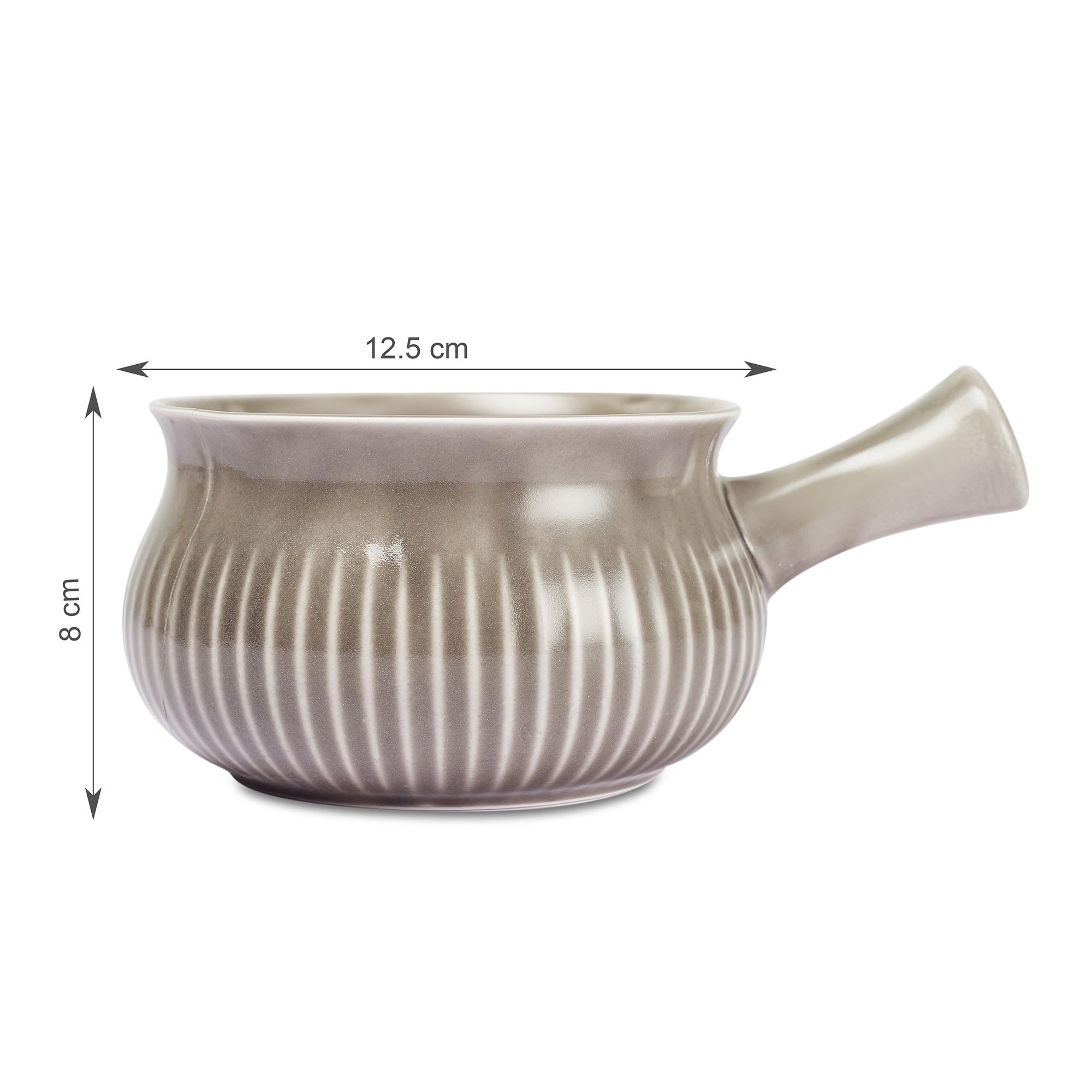 Ace Ceramic Soup Cup & Serving Platter Combo in Assorted Colour