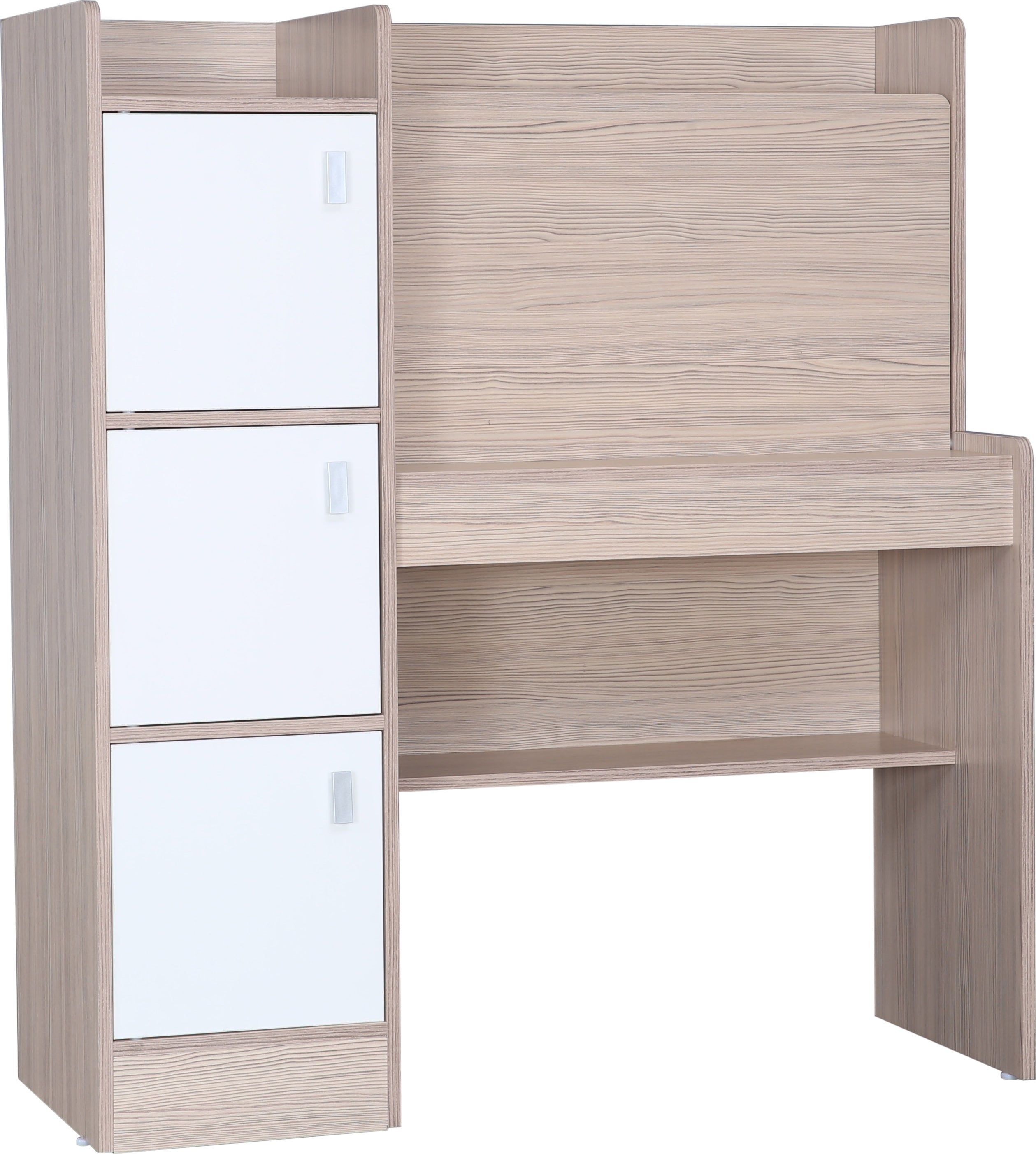 Ace Engineered Wood Study Table in White Colour