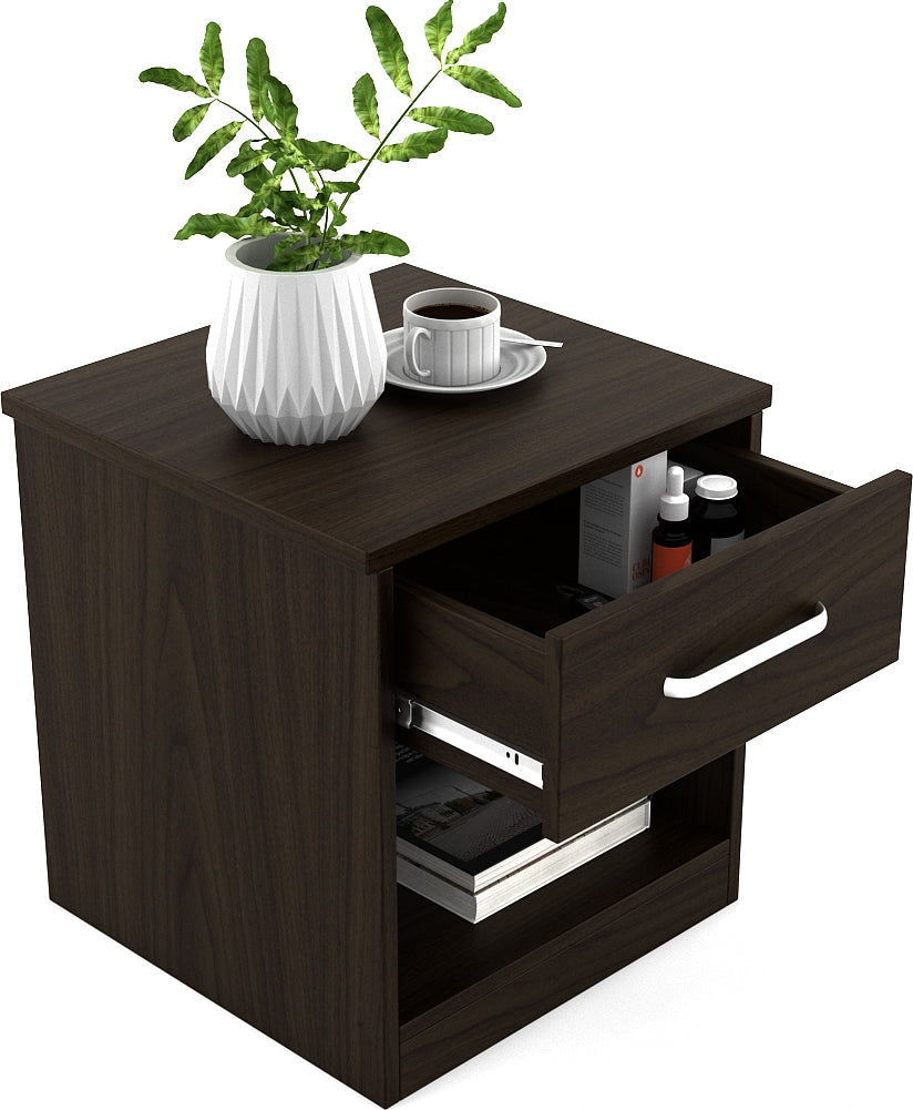 Magnum Night Stand in Urban Walnut Colour