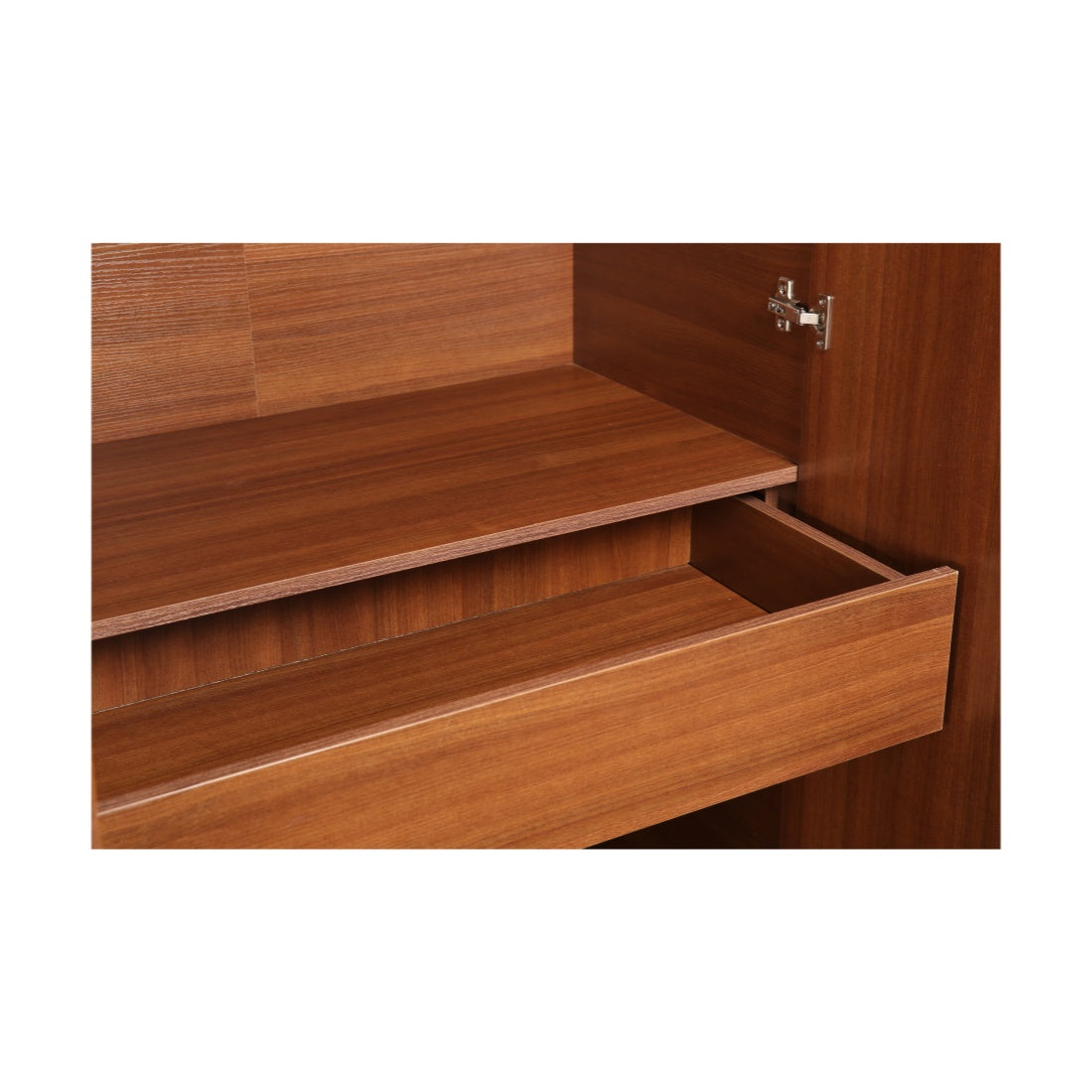 Ultima 4 door wardrobe in Walnut Colour