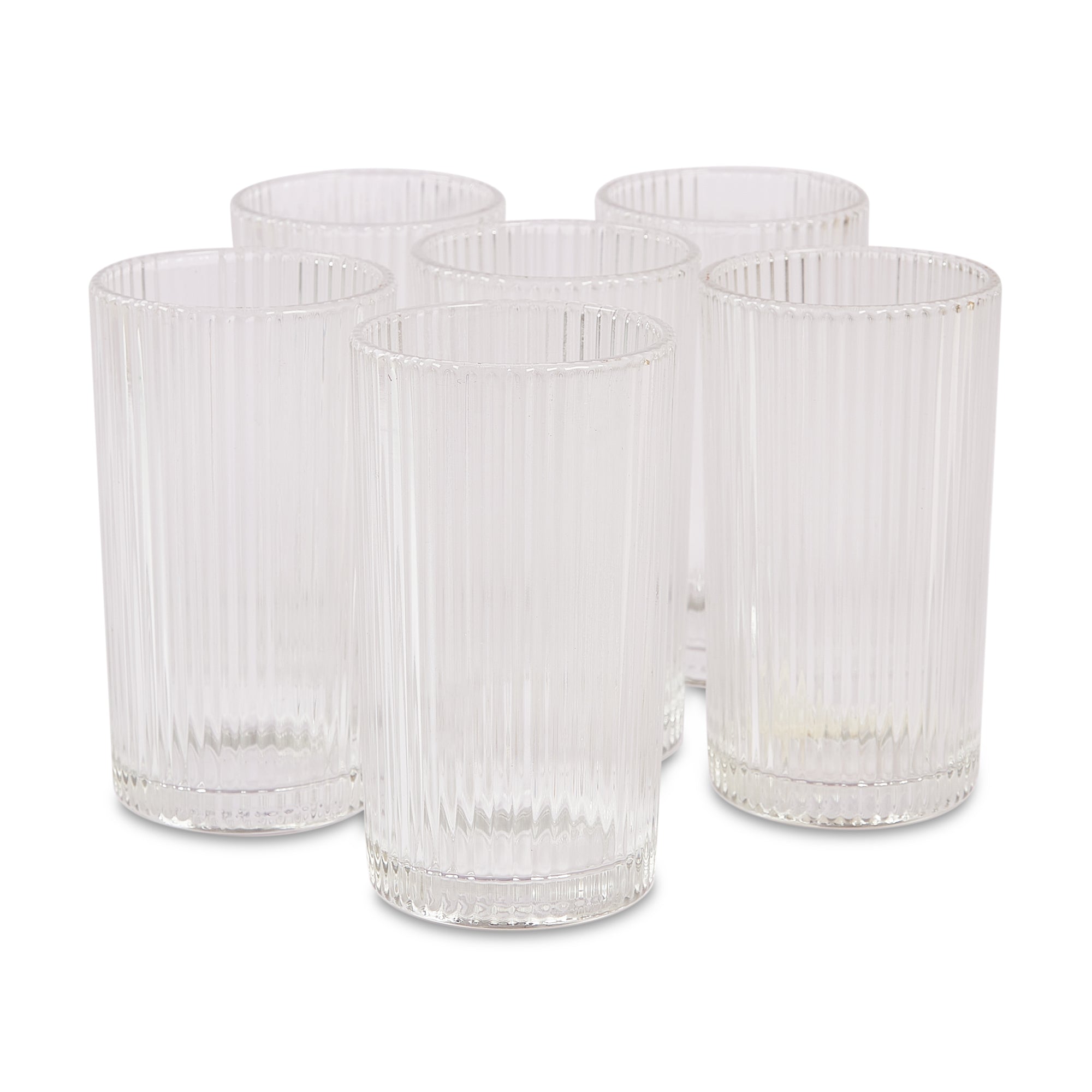 Sapphire  Water Glass Set of 6 in Transparent Colour