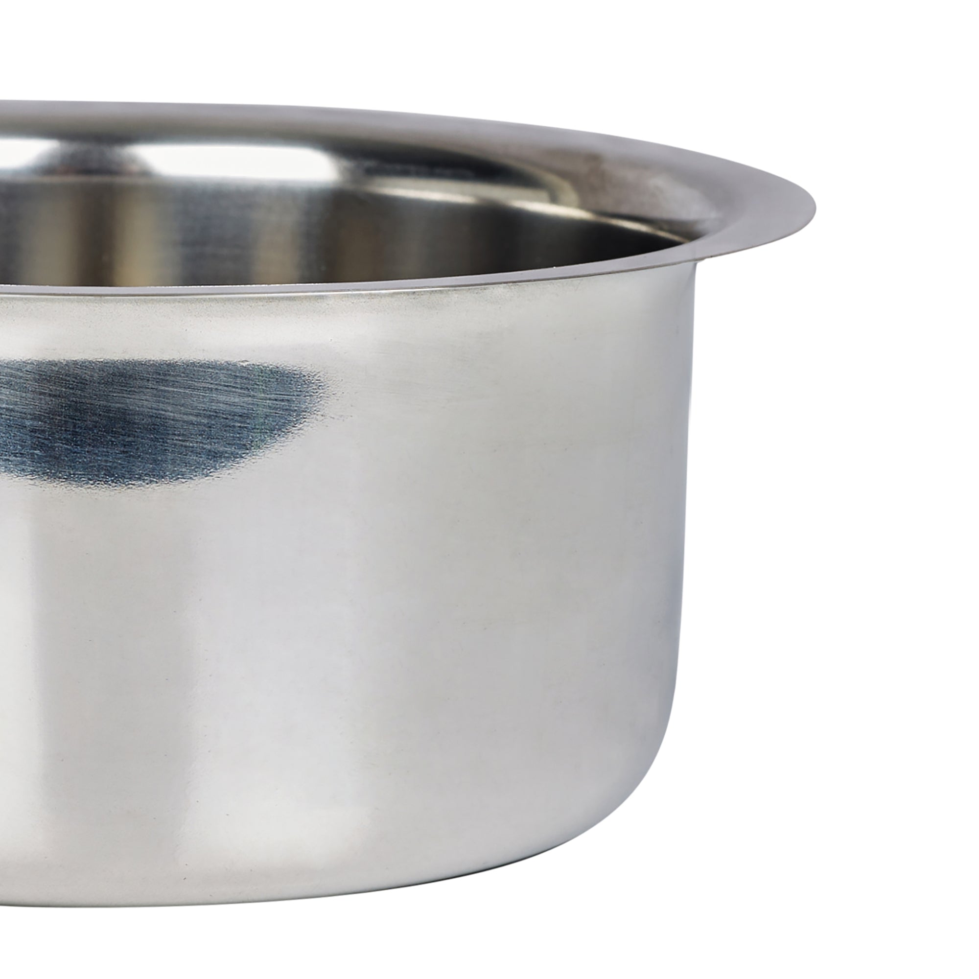 Fiesta Stainless Steel Saucepan & Tope Combo Set of 2 in Silver Colour