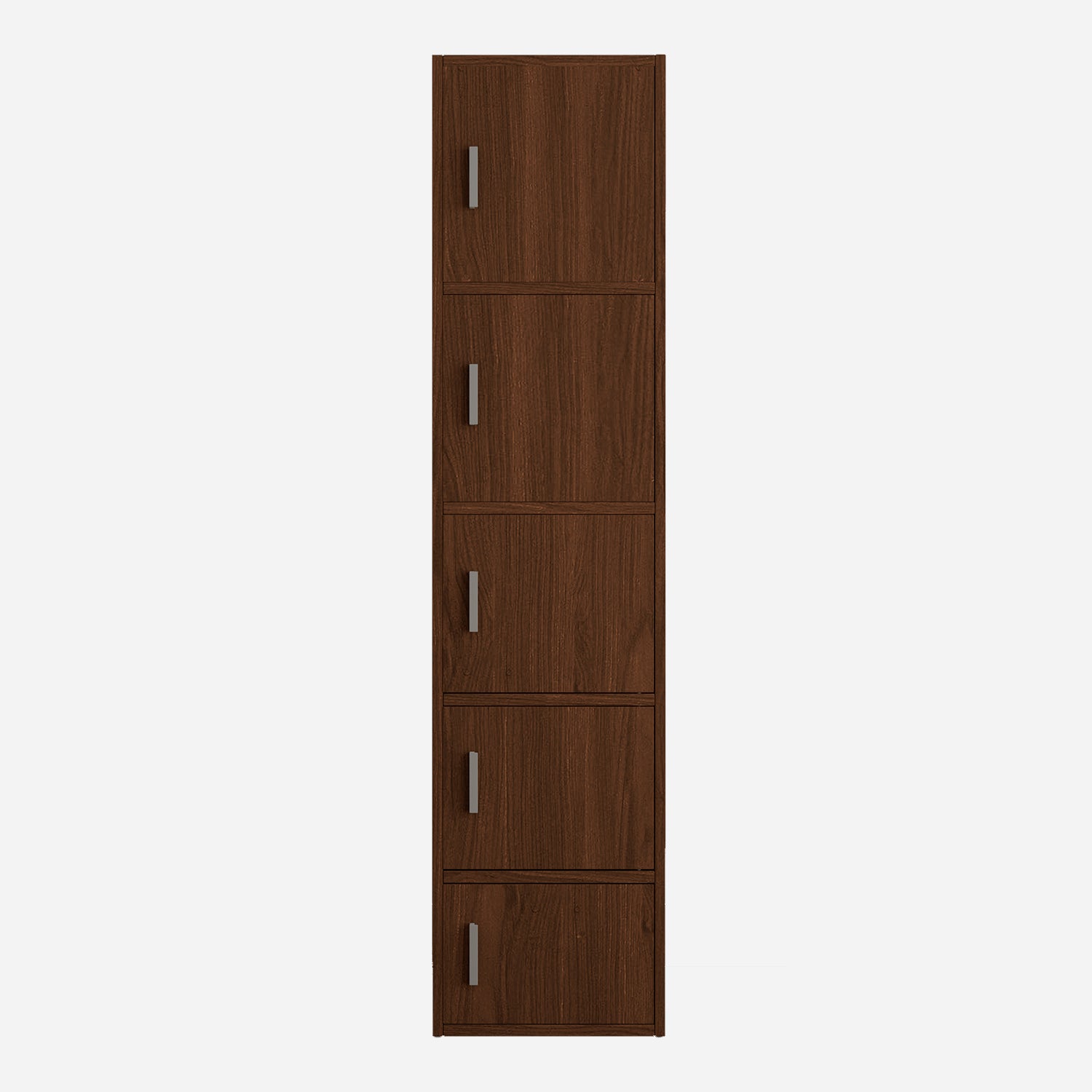 Albert Engineered Wood 5 Tier Cabinet in Oak Colour