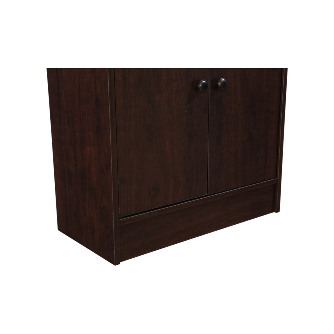 Crony Engineered Wood Medium Book Shelf in Wenge Colour
