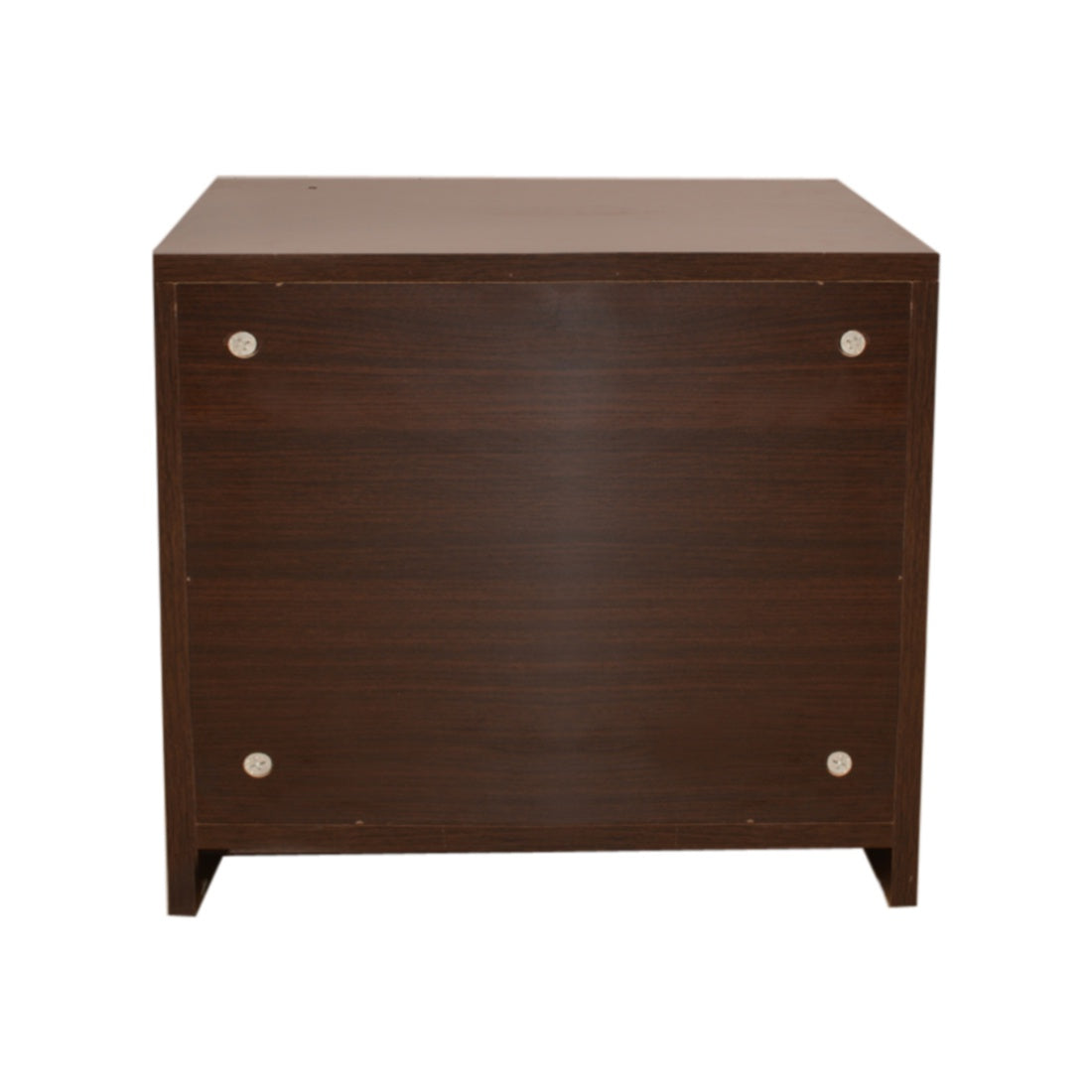 Swirl Night Stand in Dark Oak Colour