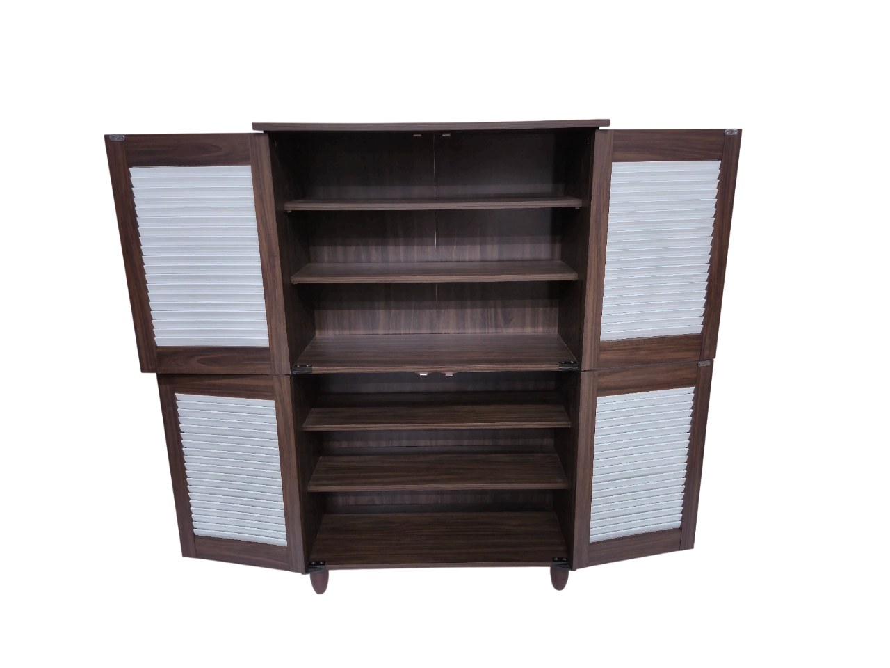 Gayle 4 Door Shoe Rack White