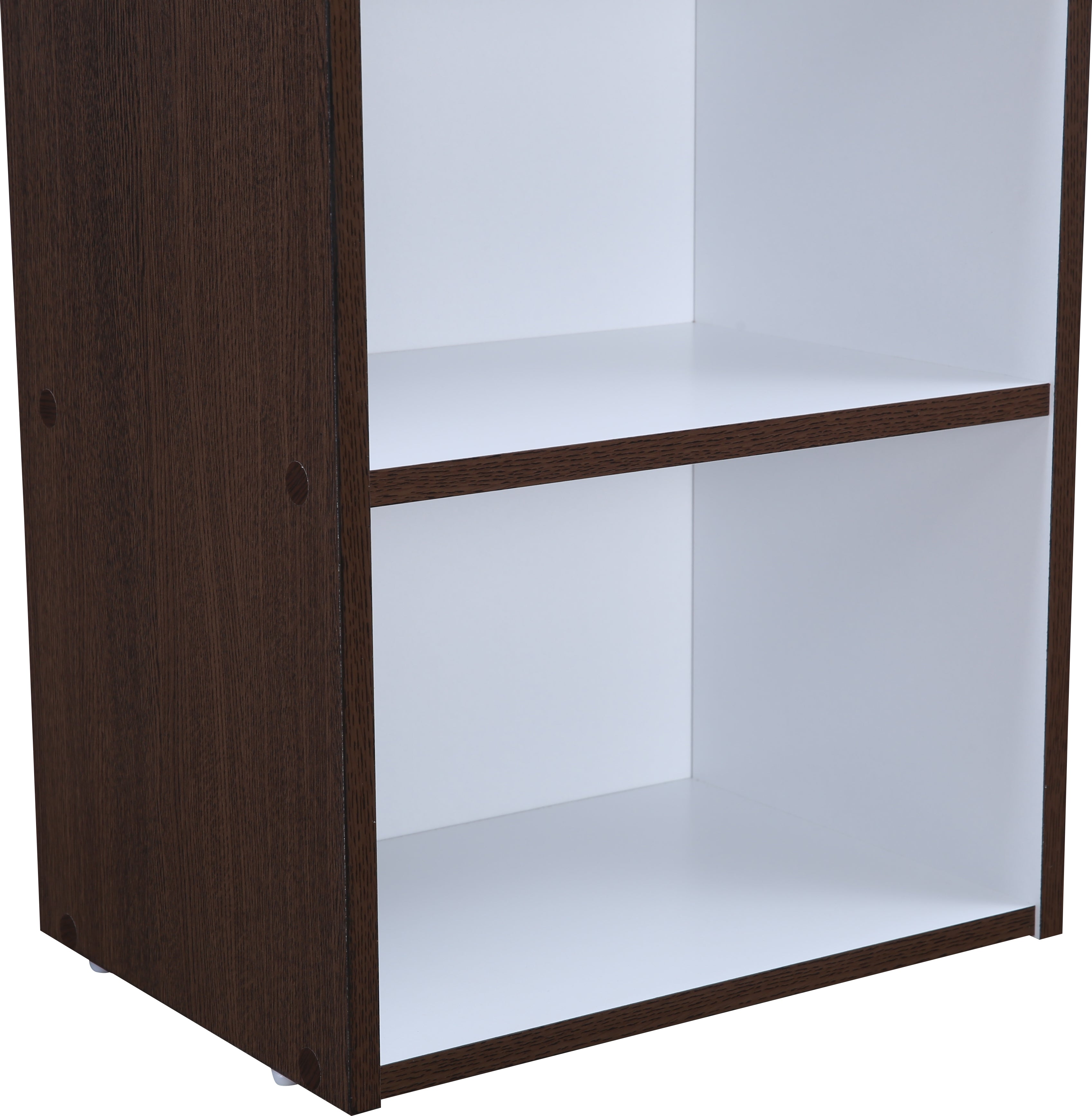 Mezzola Engineered Wood 4 Tier Bookshelf in Wenge Colour