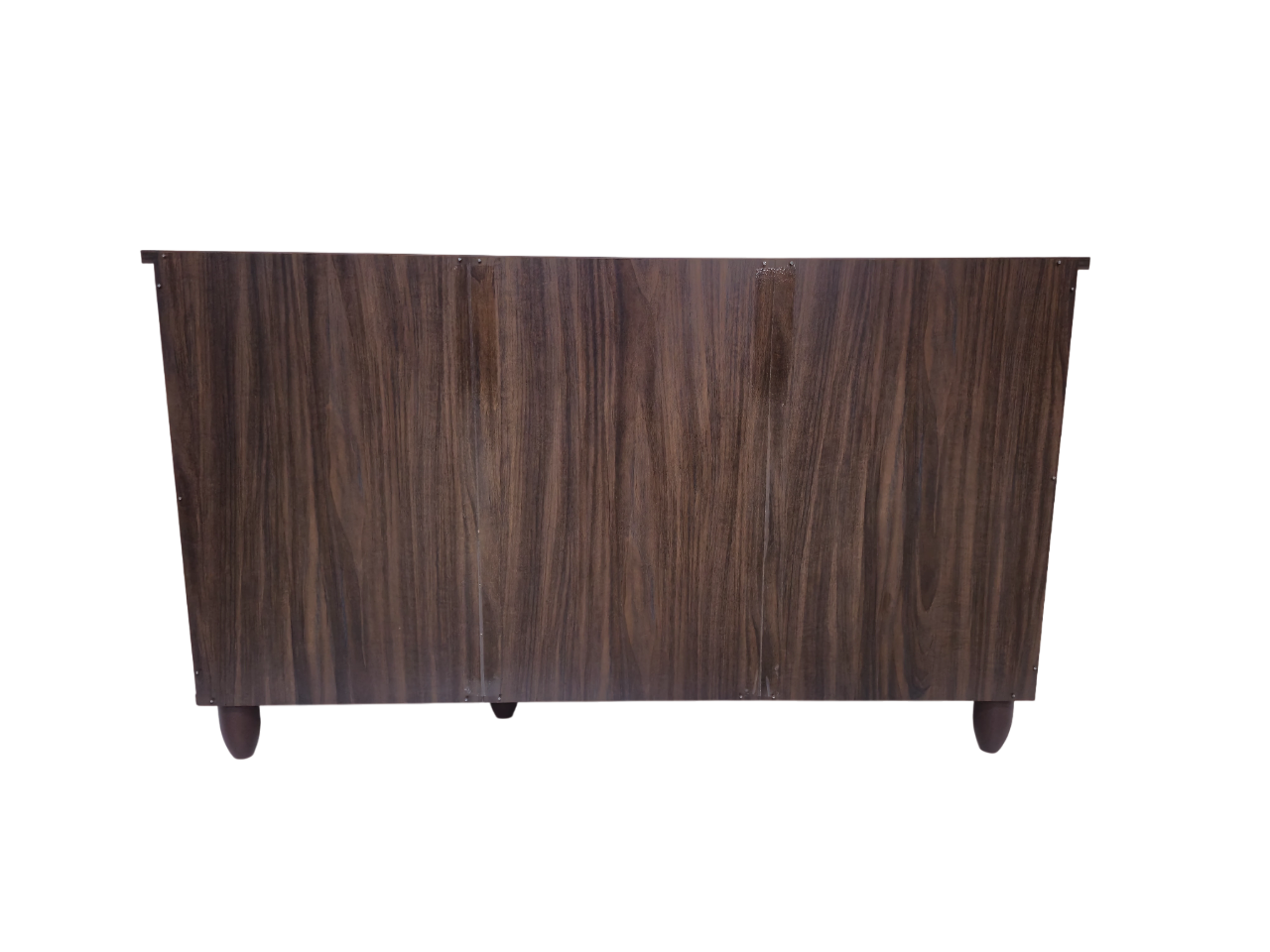 Neste 3 Door Shoe Rack in Walnut Colour
