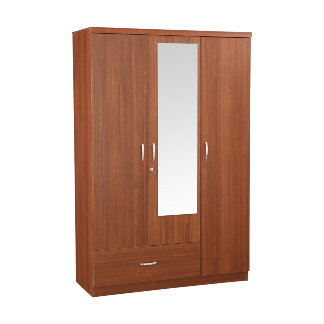 Ultima 3 door wardrobe in Walnut Colour