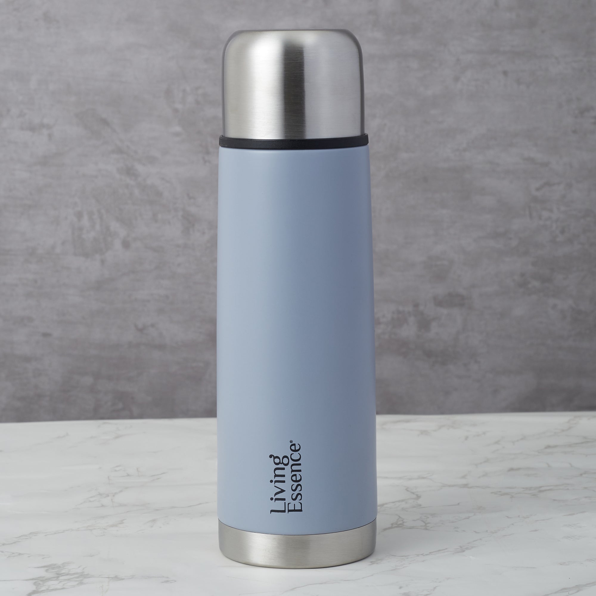 Fiesta Thermosteel Puro Vaccum Flask Combo Set of 2 in Grey Colour
