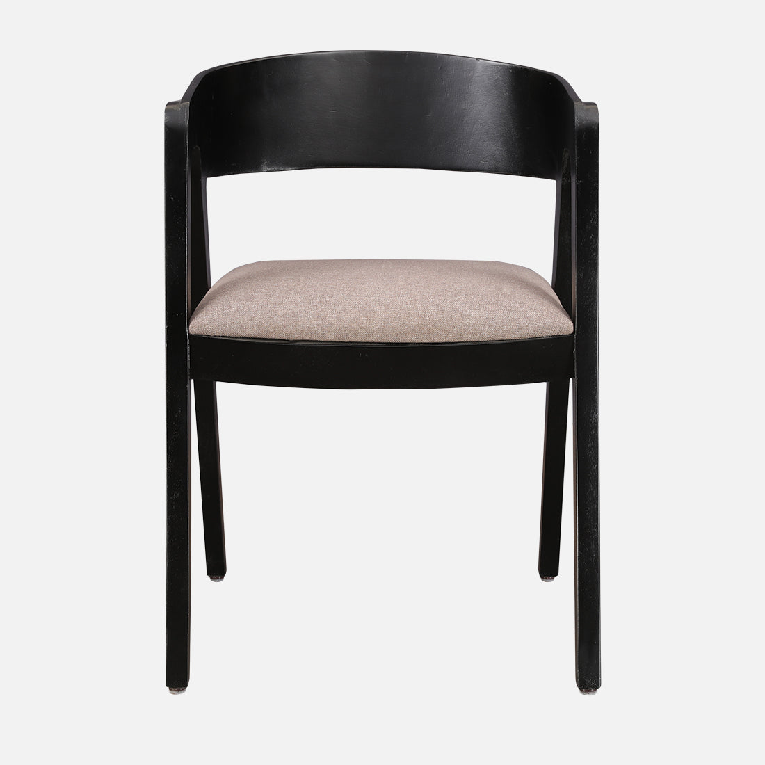 Haven Solidwood Dining Chair in Black Colour