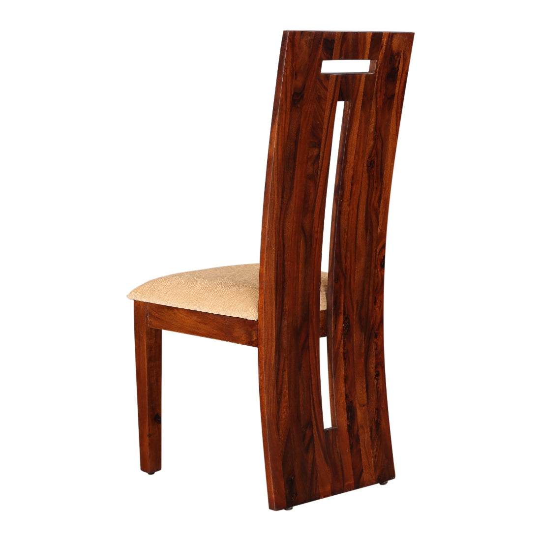 Austin Sheesham Wood(Rosewood) Dining Chair Set of 2 in Honey Colour