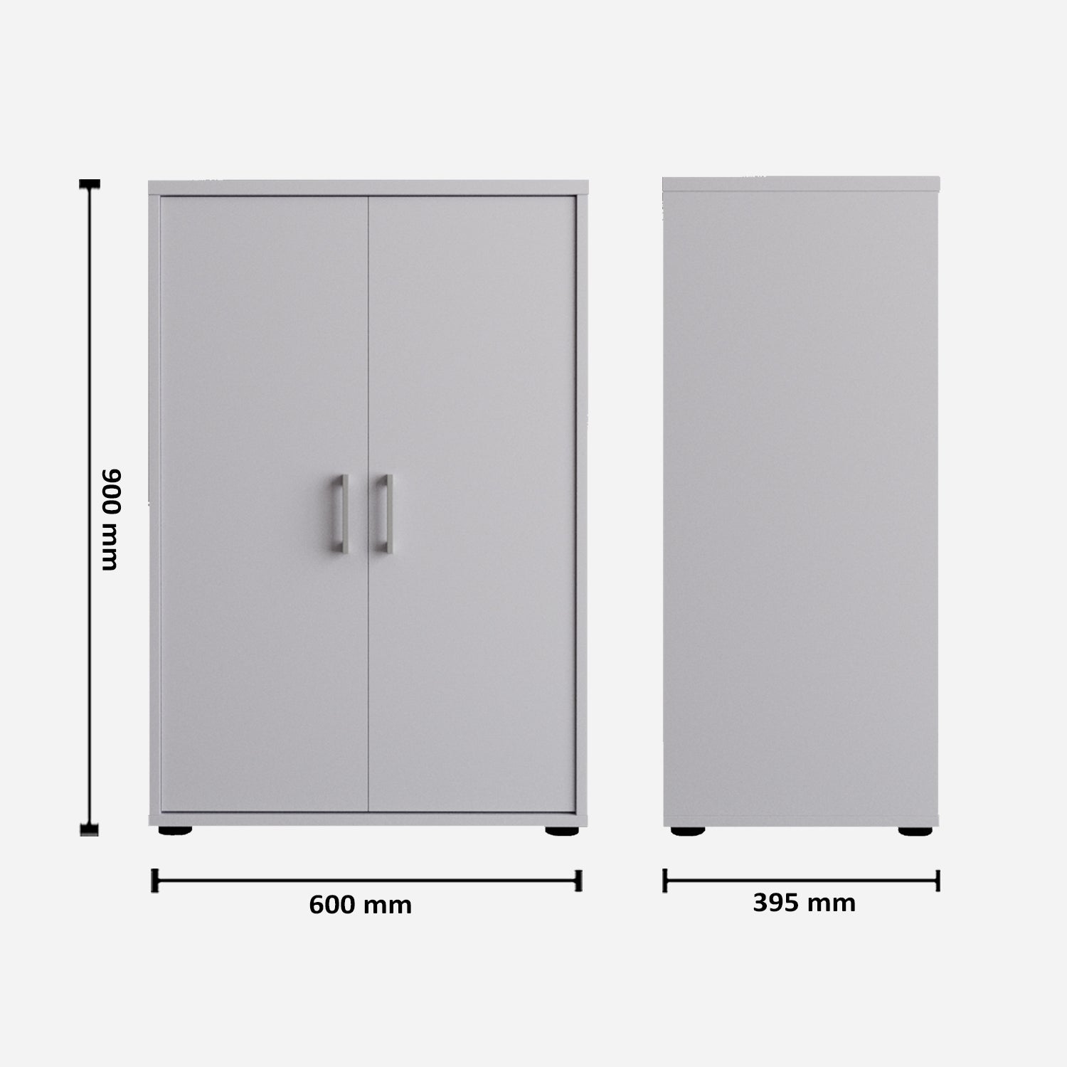 Henley Engineered Wood Multipurpose Cabinet in White Colour
