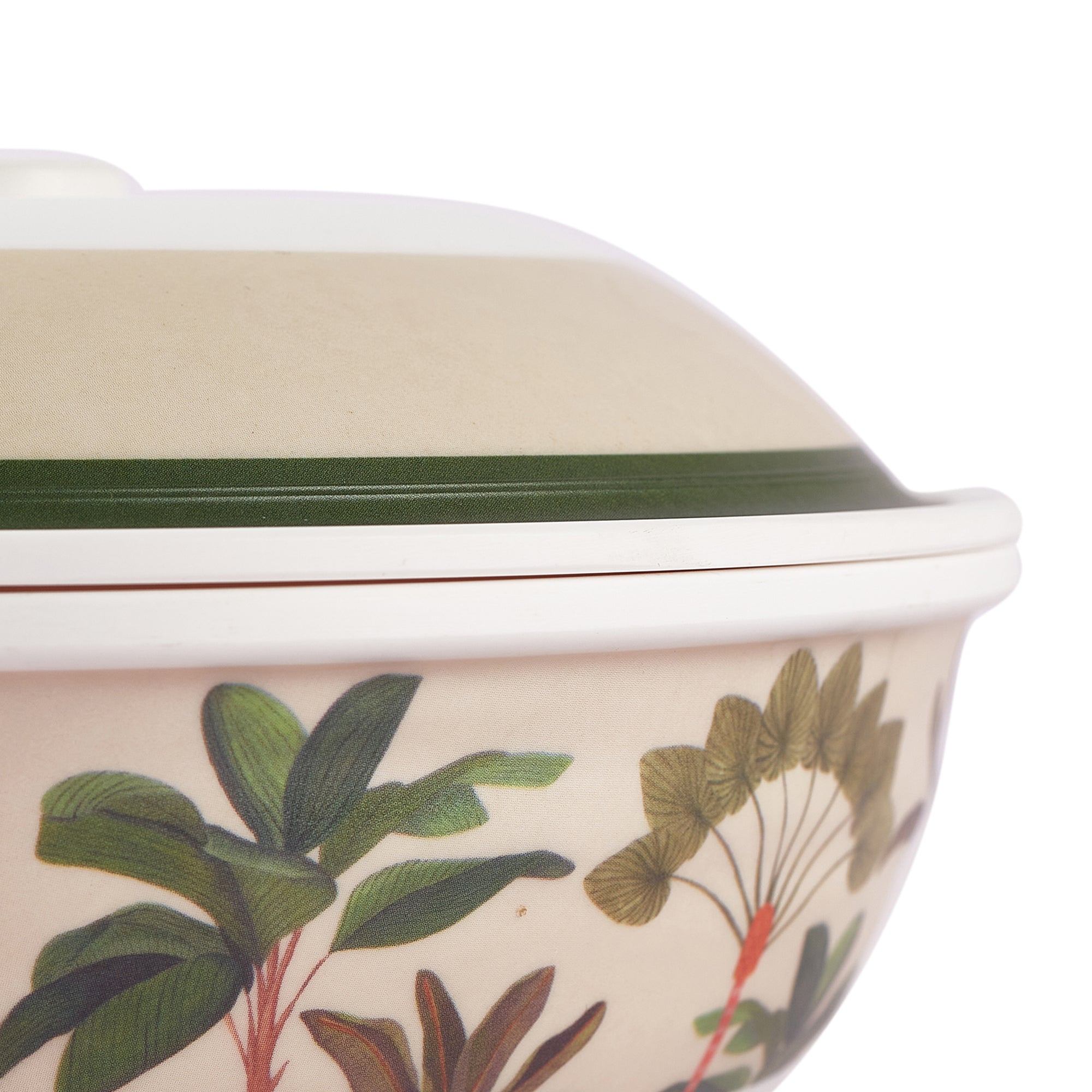 Oasis Melamine Serving Bowl with Lid in Multi Colour