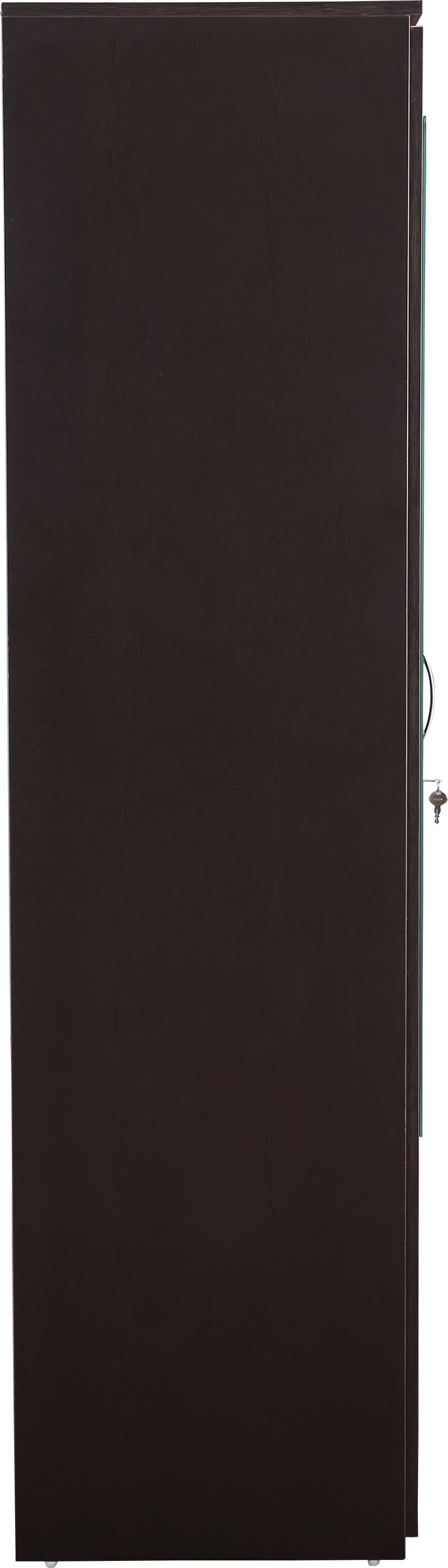 Swirl Two door Wardrobe in Wenge Colour