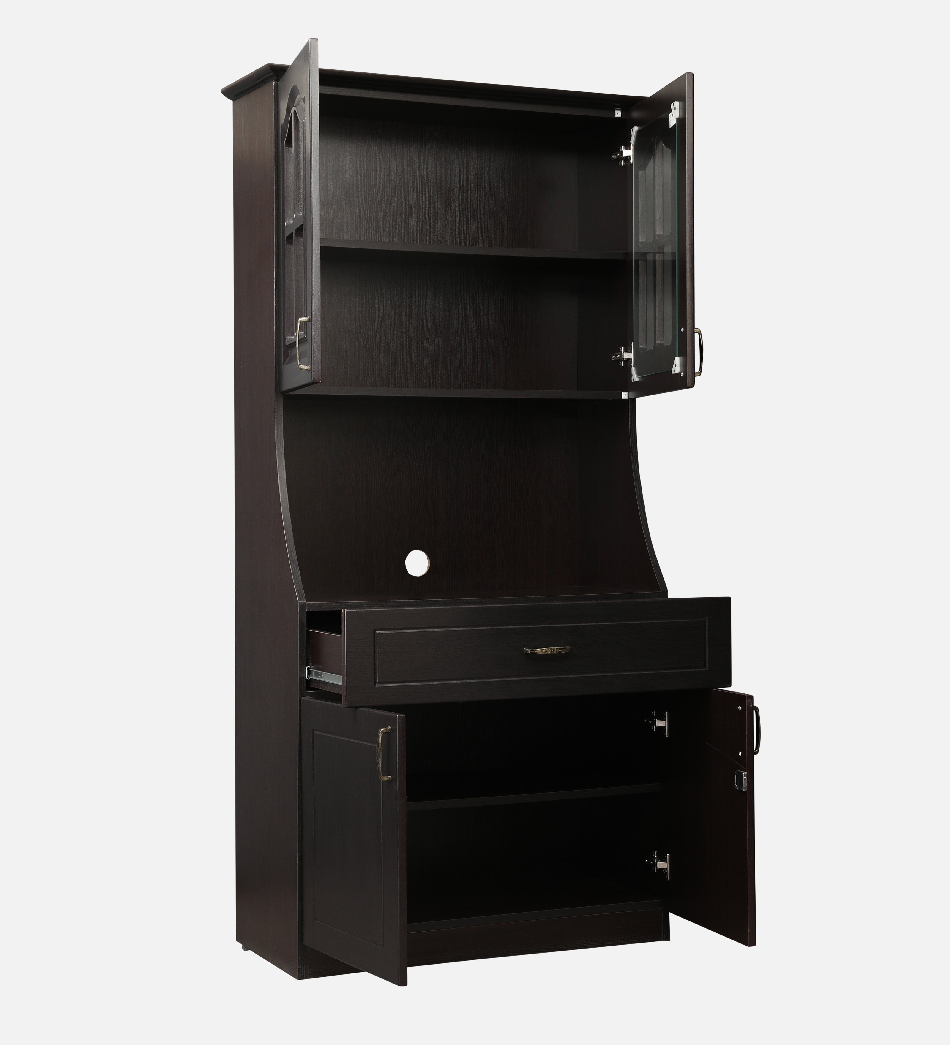 Mandarin Crockery Unit in Wenge Colour