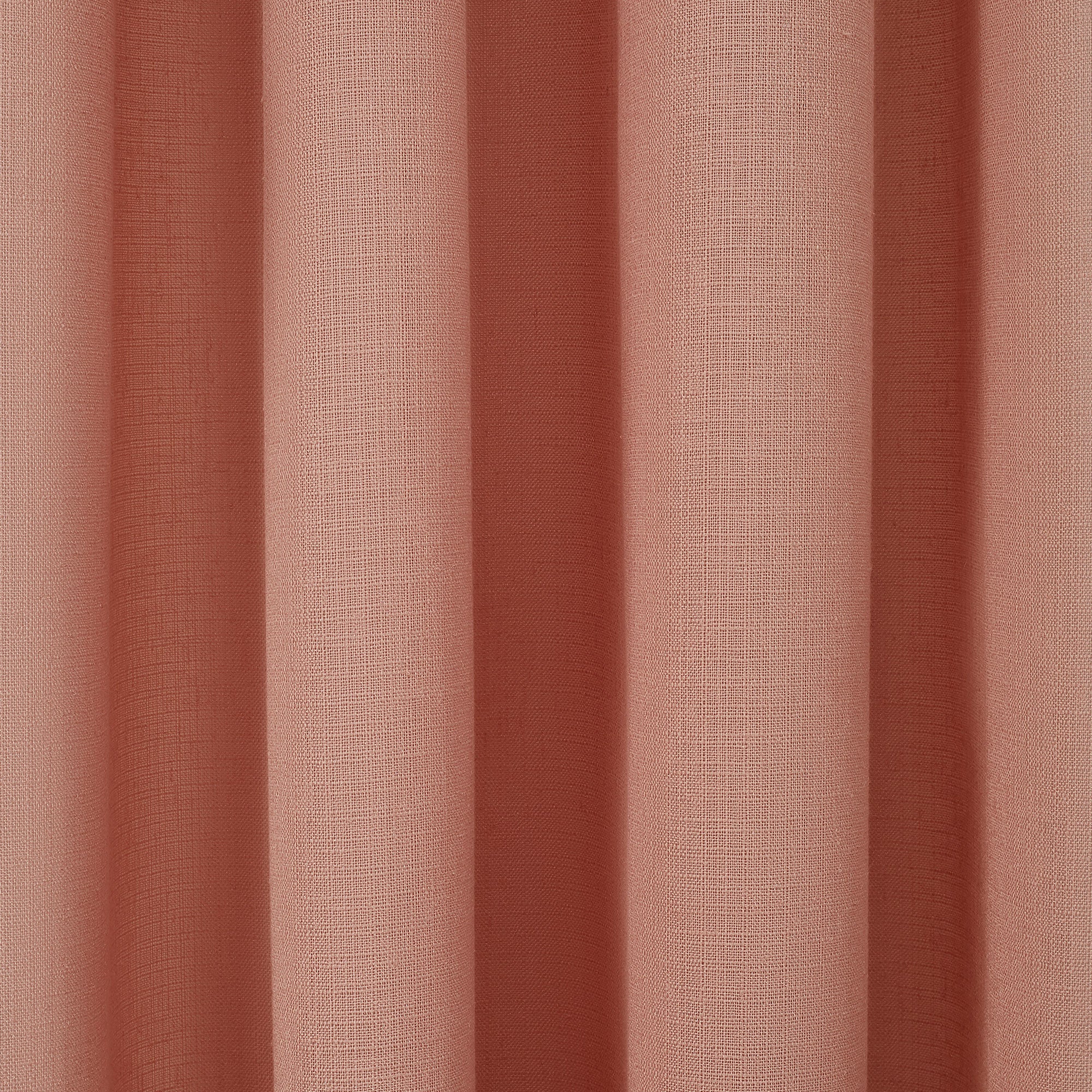 Fiesta Set of 2 Solid Textured Sheer Window Curtains 5 Feet in Blush Colour