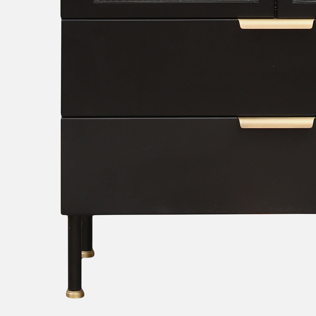 Bracken  Multipurpose Cabinet in Black Colour