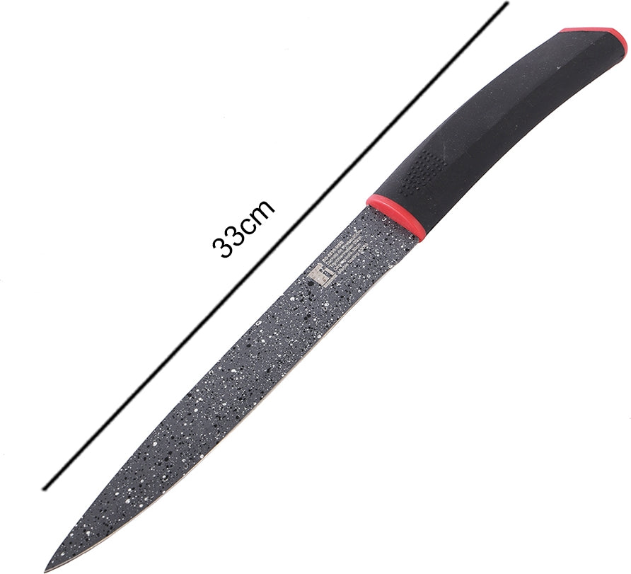 Bergner Steel Carving Knife Marble in Silver Colour