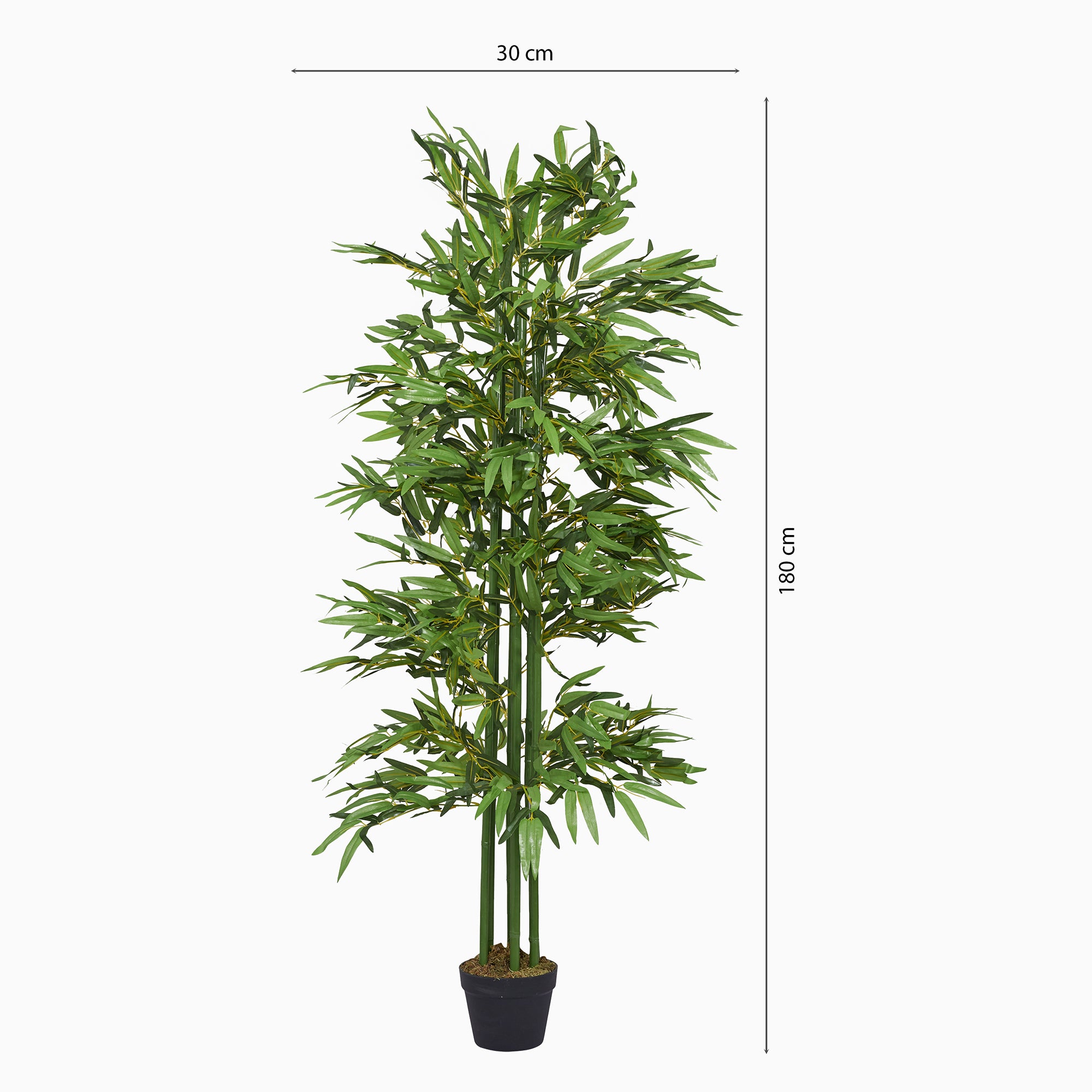 Ilana Artificial Bamboo Potted Tree 180Cm in Green Colour