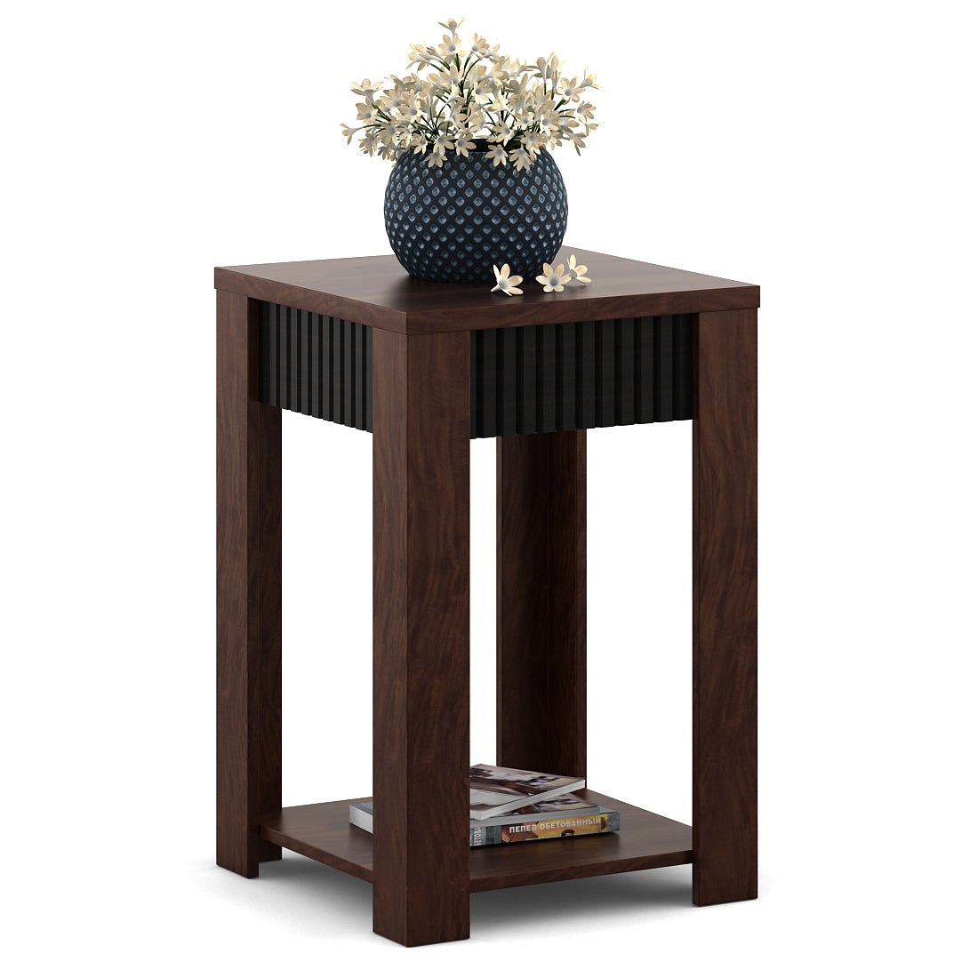 Antwerp  Side Table in Sheesham Colour