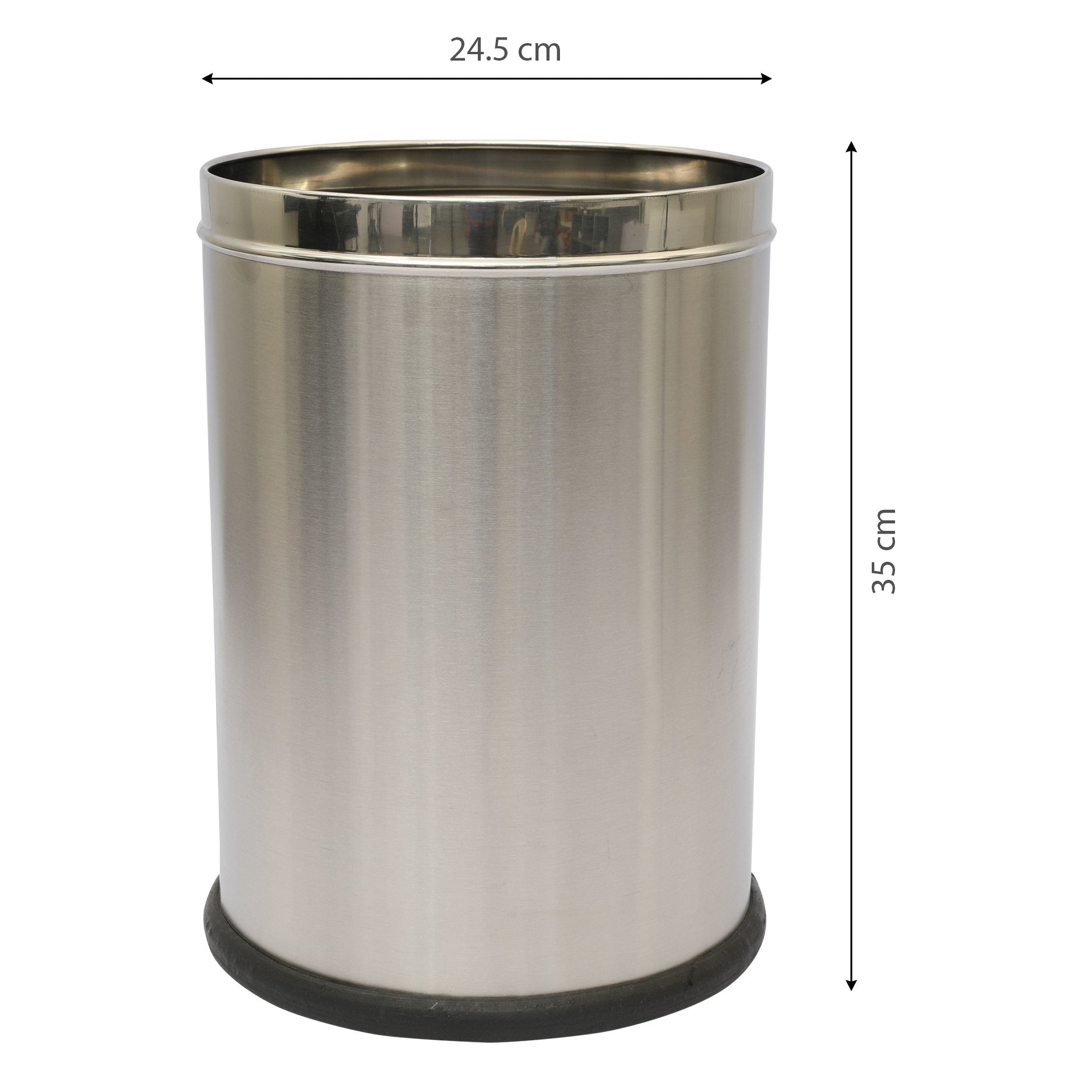 LE Notra Plain Dustbin Large 11Ltr 10X14