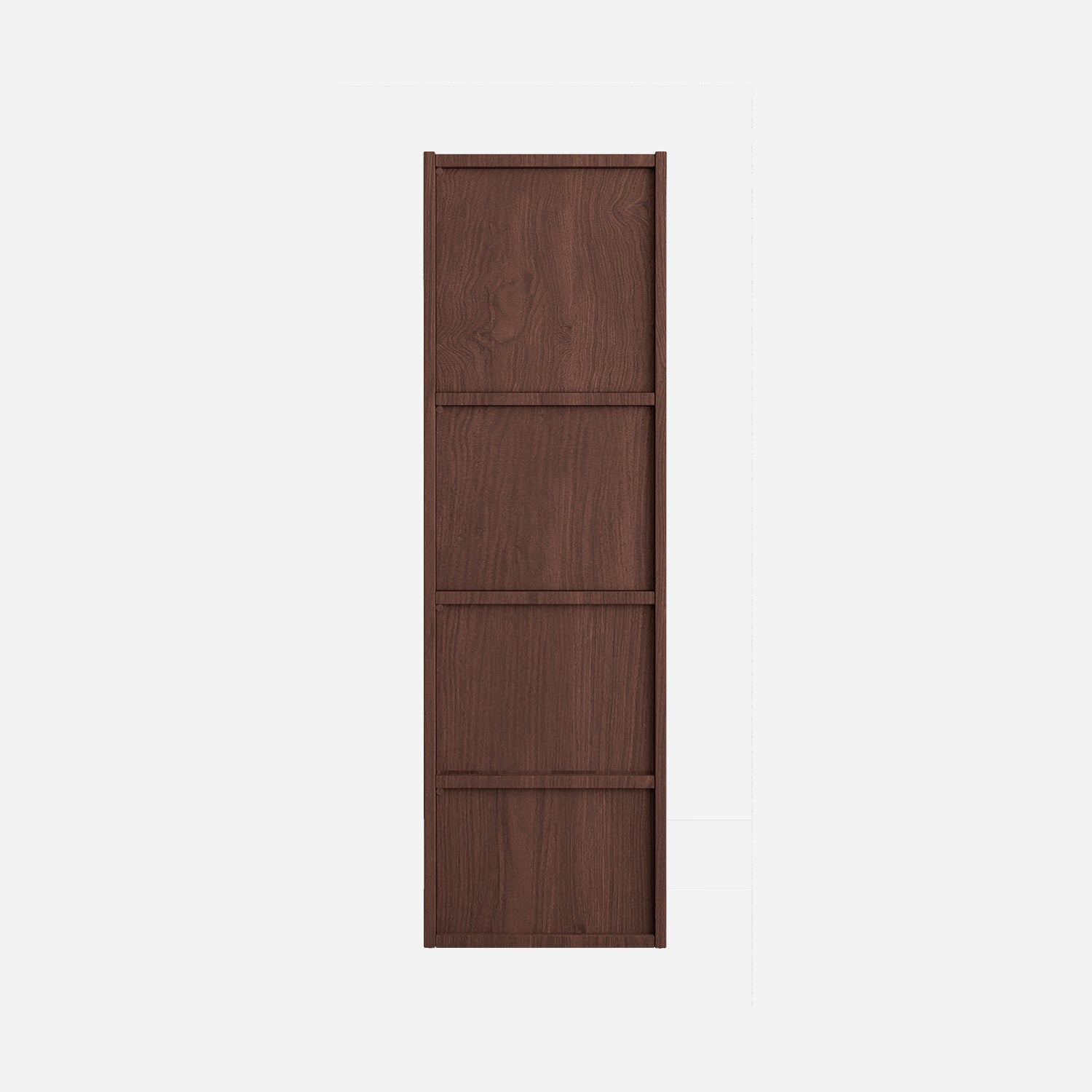 Albert Engineered Wood 4 Tier Cabinet in Cherry Brown Colour