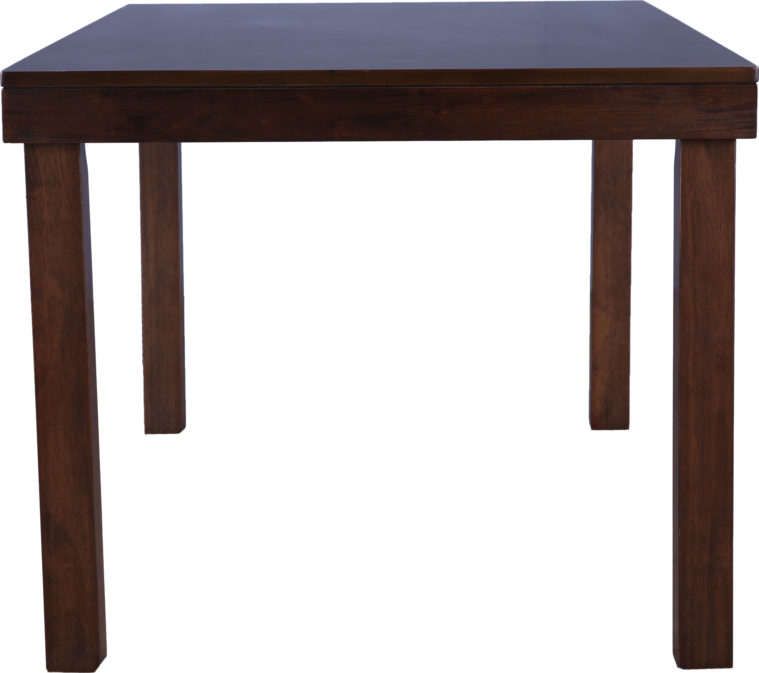 Hopton Solidwood 6 Seater Dining Set With Bench in Walnut Colour