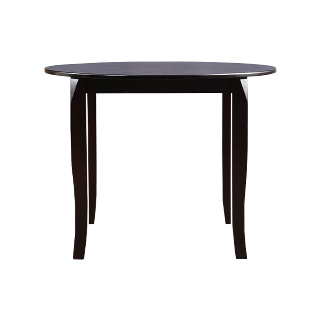 Cardiff Rubber Wood Four Seater Dining Table in Expresso Colour