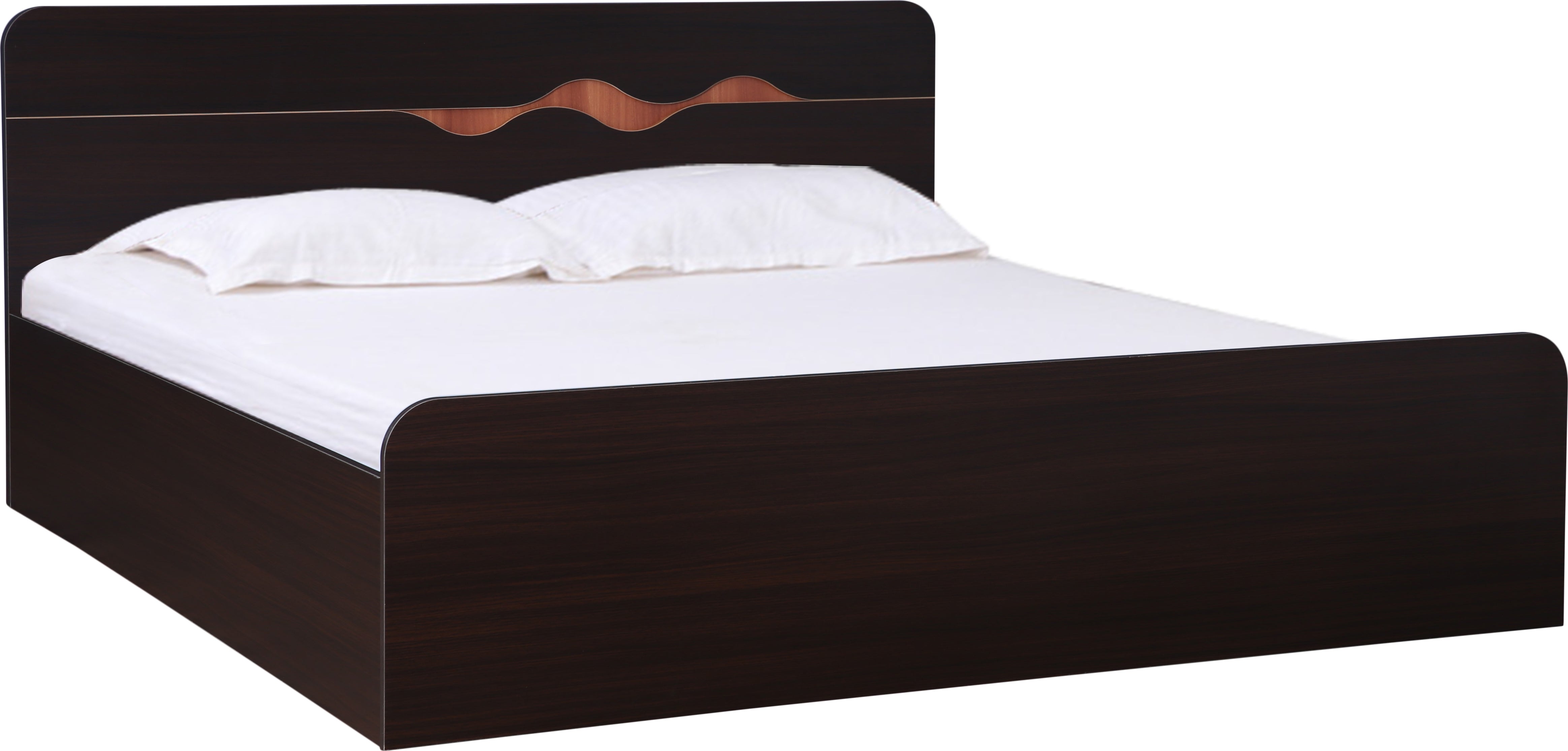 Swirl Queen Bed With Box Storage