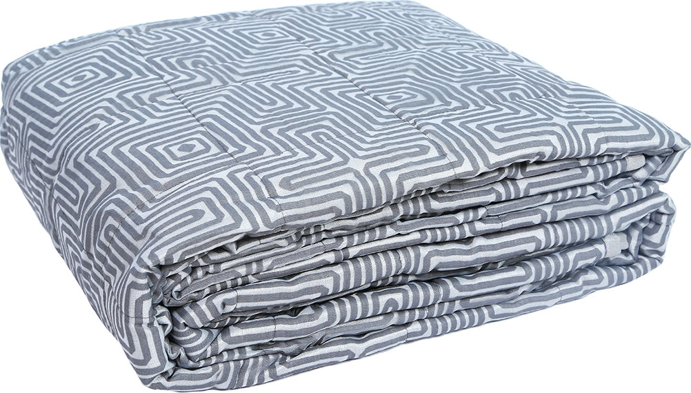 Amour Polycotton Double Dohar in Charcoal Colour