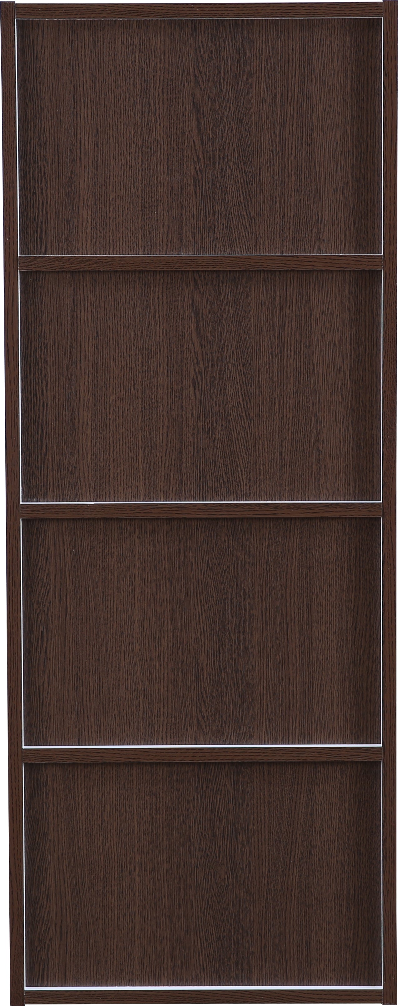 Mezzola Engineered Wood 4 Tier Bookshelf in Wenge Colour