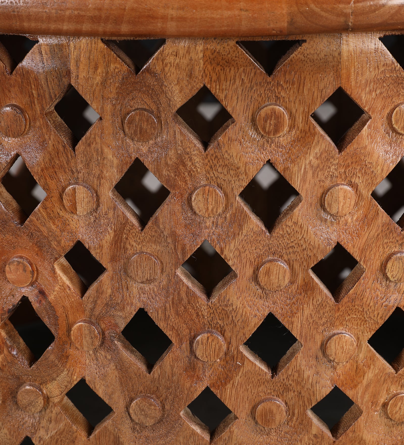 Sirohi Solid Wood Center Table in Brown Colour