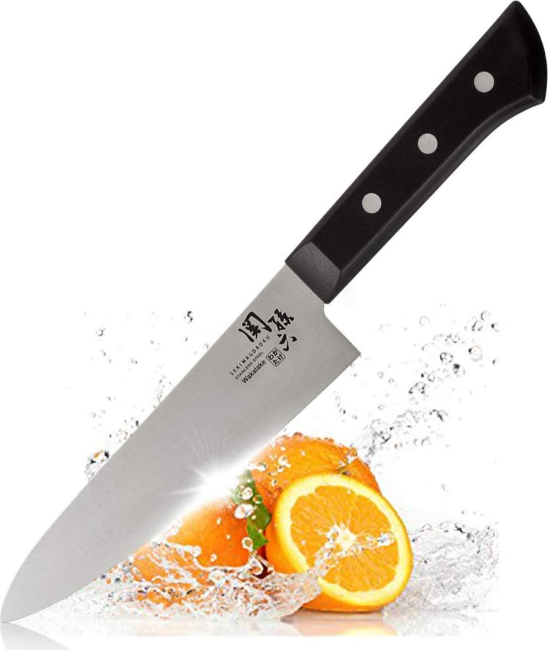 Wakatake Chef Stainless steel Premium Knife in Black Colour