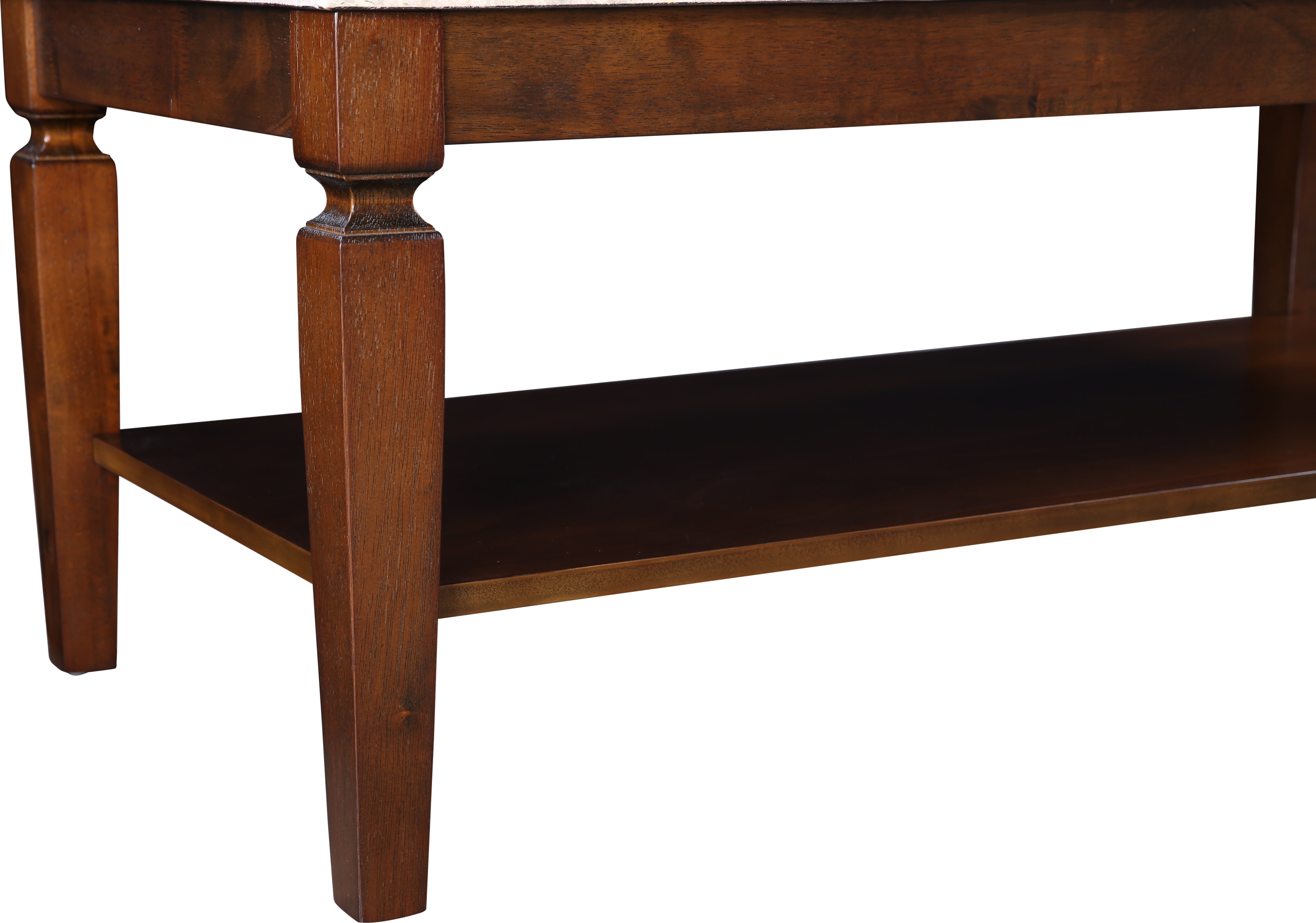 Bliss Marble Top Center Table in Beige Colour