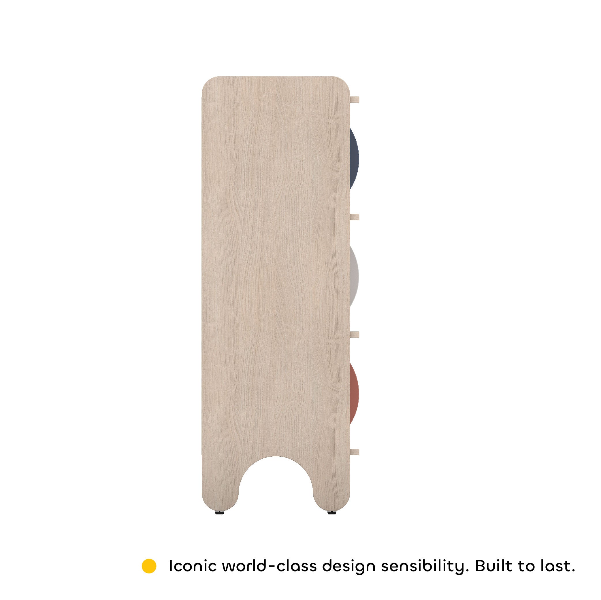 Jungle Gym Storage Shelf in Chestnut Finish Colour
