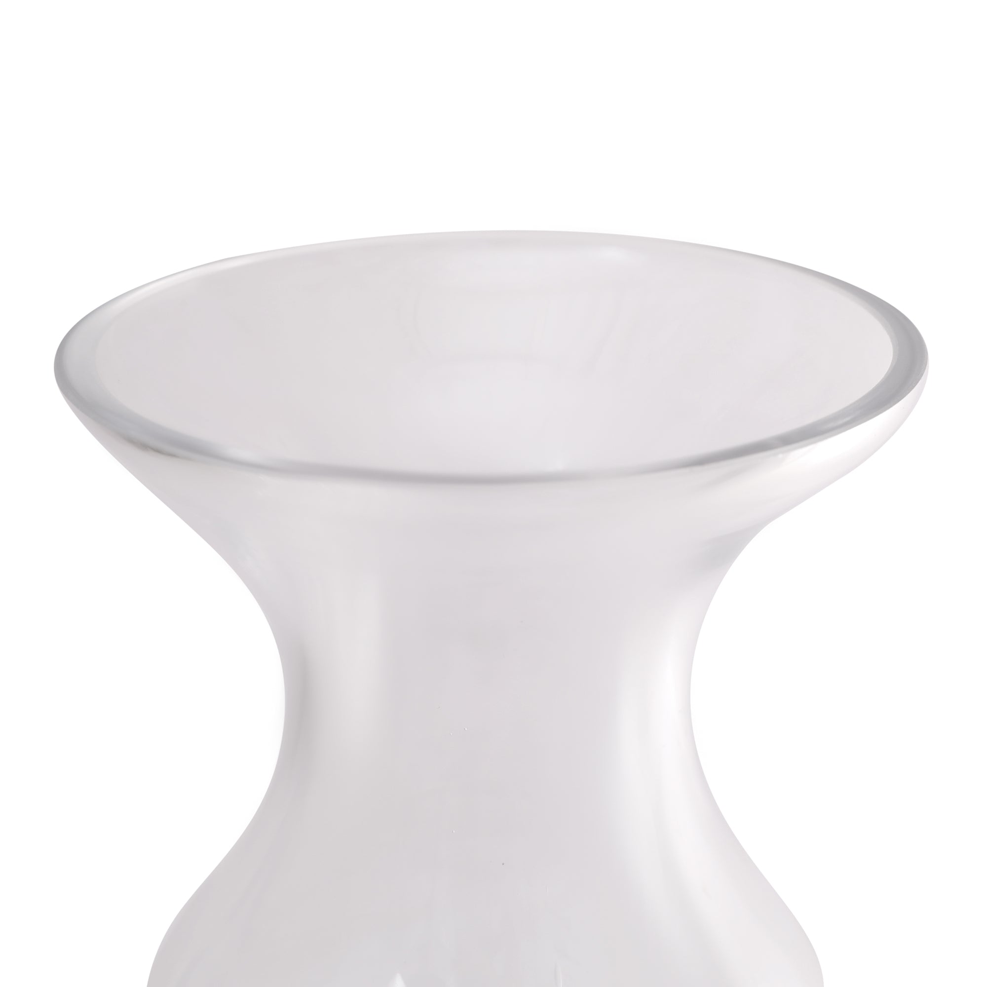 EDEL CLASSIC CLEAR GLASS LARGE SIZED VASE BY LIVING ESSENCE