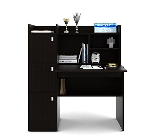 Ace Engineered Wood Study Table in Wenge Colour